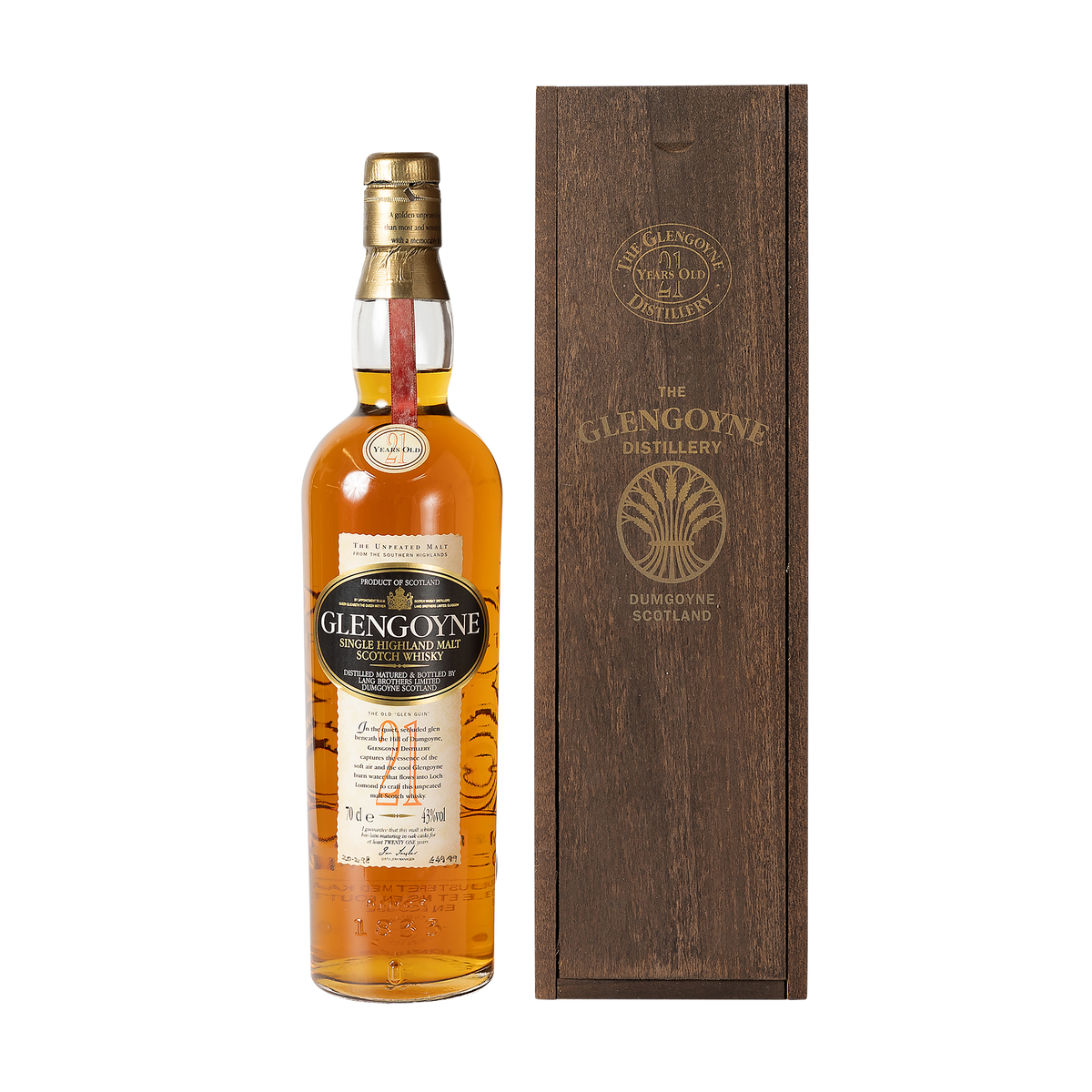 Glengoyne 21 Year Old 43.00% 70cl