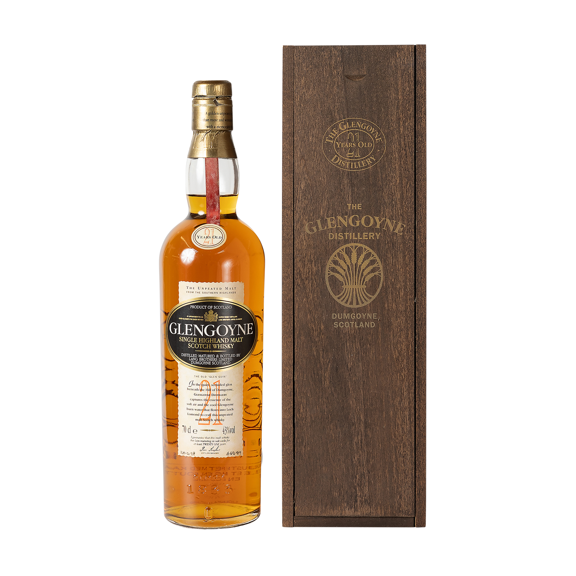 Glengoyne 21 Year Old 43.00% 70cl