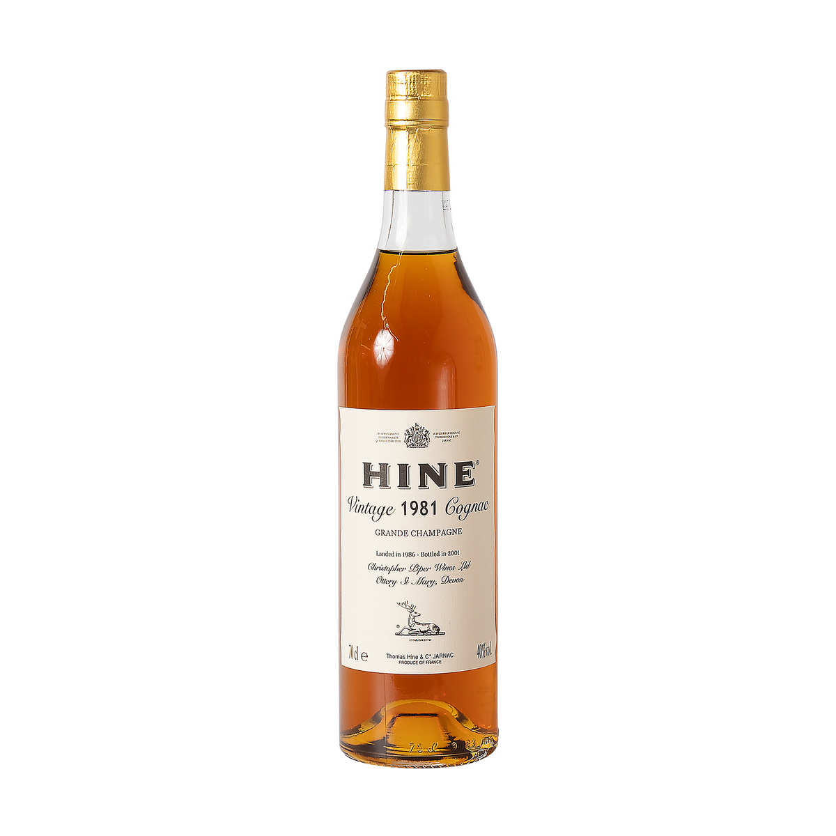 Hine 1981 Grande Champagne Cognac