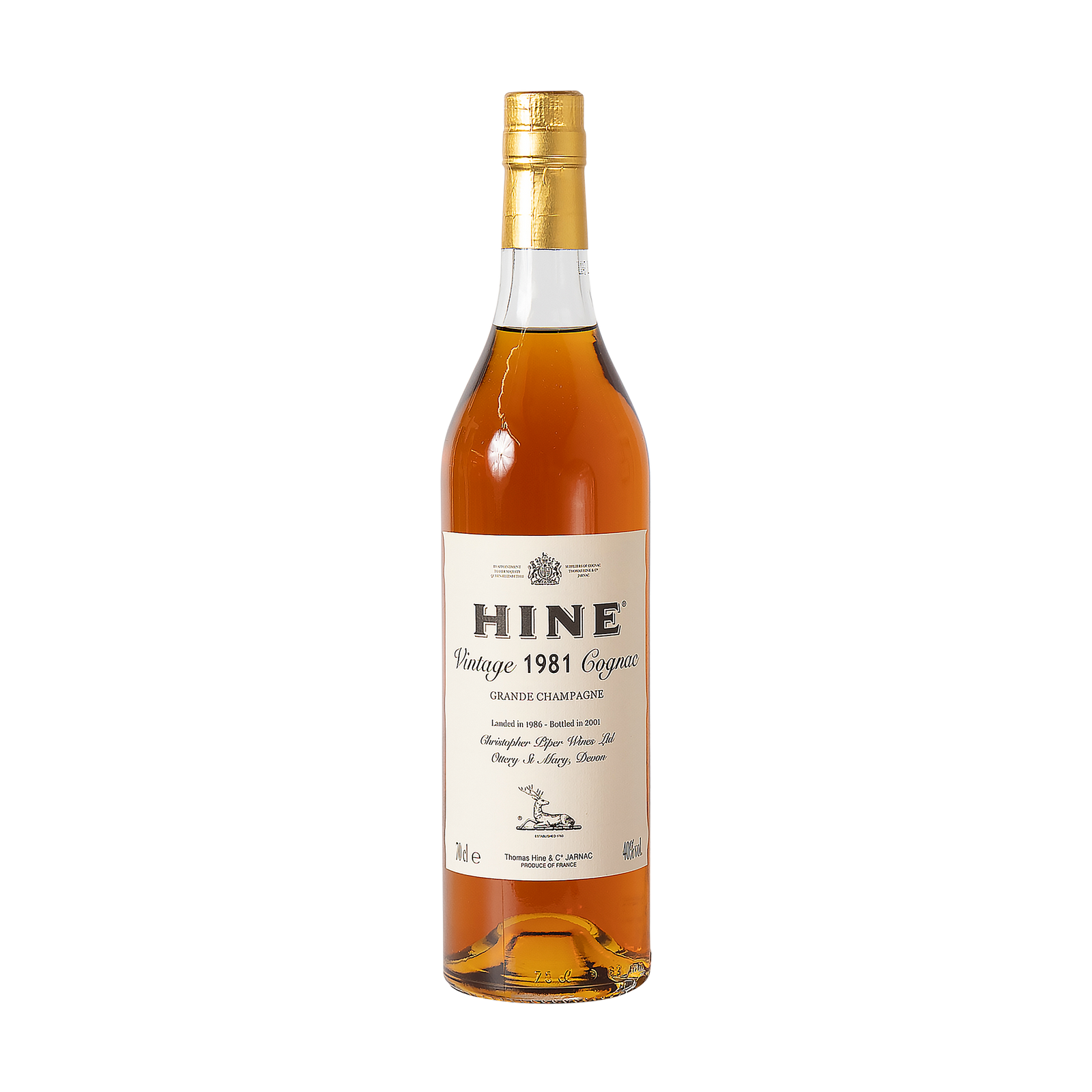 Hine 1981 Grande Champagne Cognac