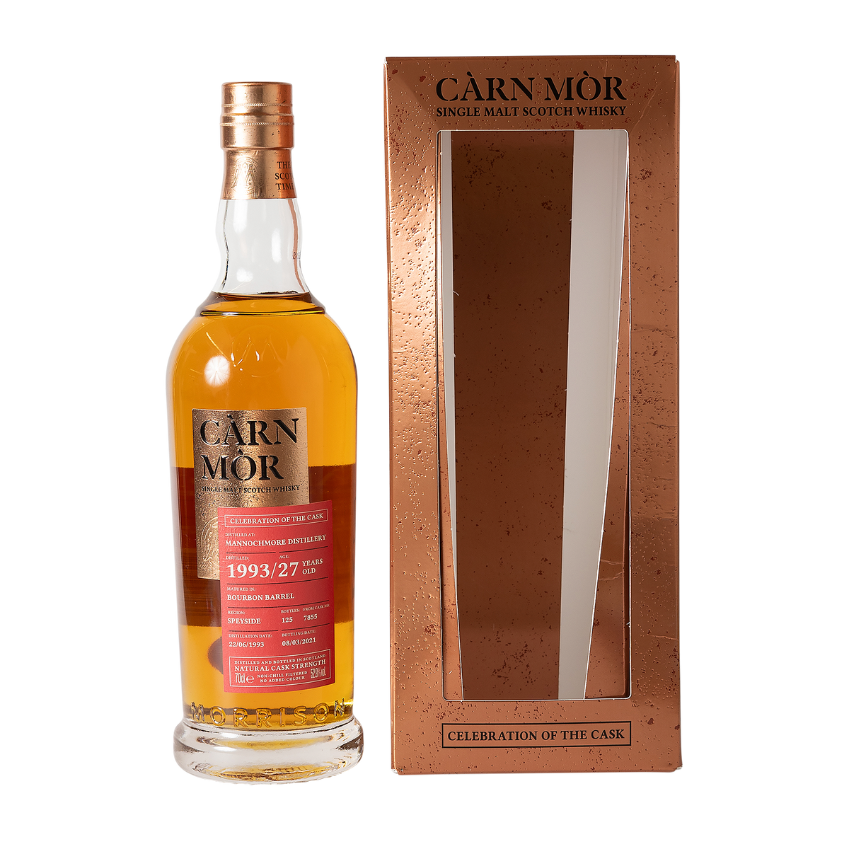 Mannochmore 1993 27 Year 'Carn Mor' 52.90% 70cl