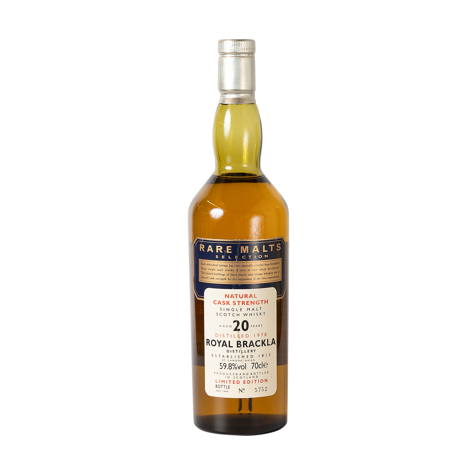 Royal Brackla 1978 20 Year Old Rare Malts Selection 59.80% 70cl (Copy)