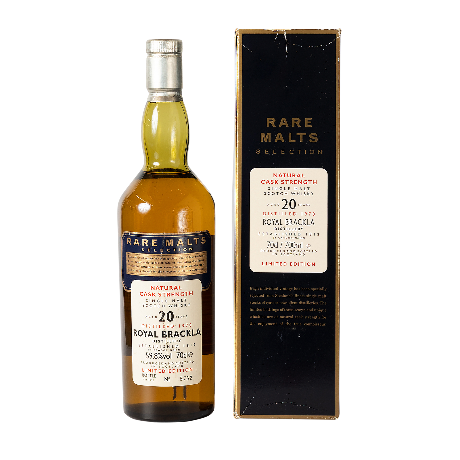 Royal Brackla 1978 20 Year Old Rare Malts Selection 59.80% 70cl (Copy)