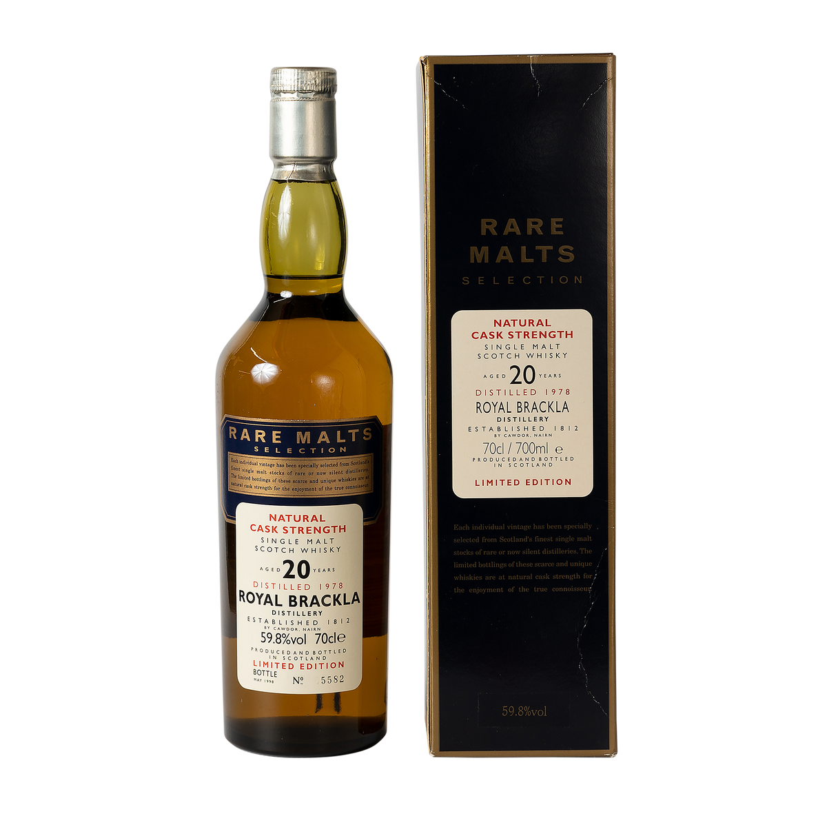 Royal Brackla 1978 20 Year Old Rare Malts Selection 59.80% 70cl