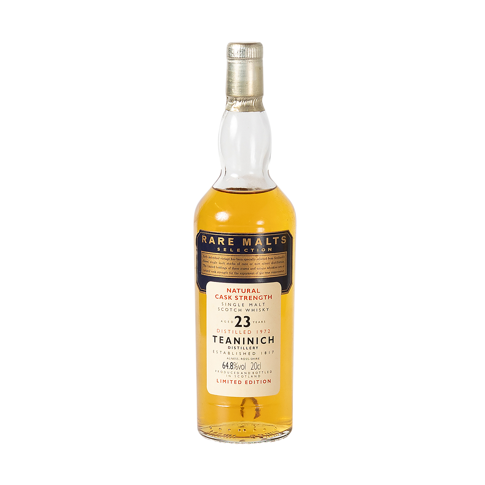 Teaninich 1972 23 Year Old Rare Malts Selection 64.80% 20cl