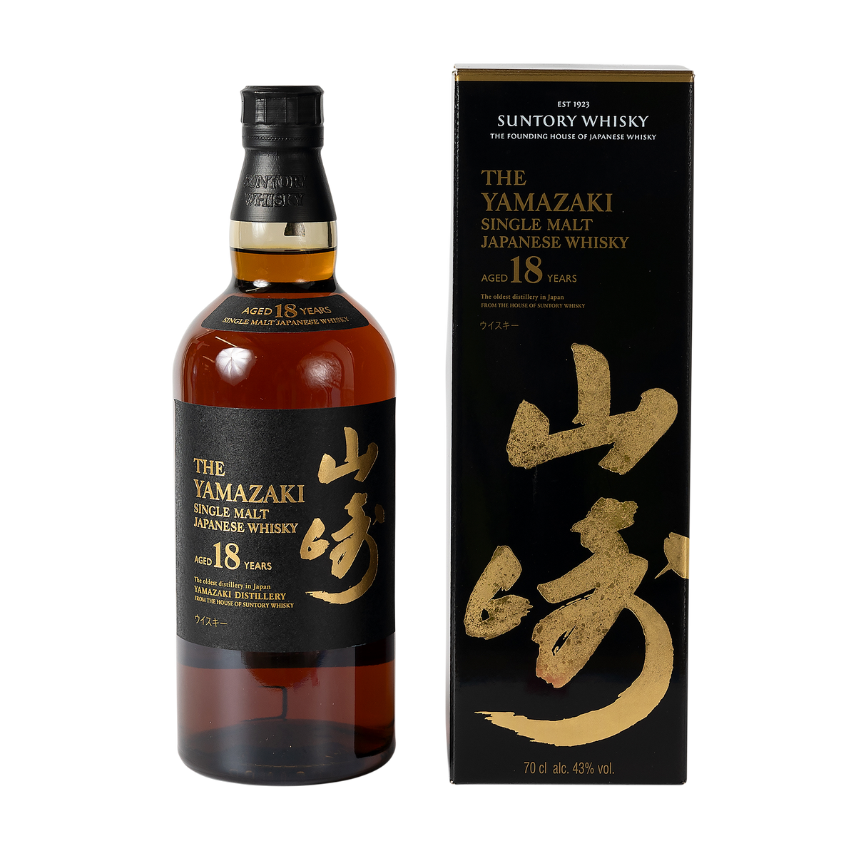 Yamazaki 18 Year Old 43.00% 70cl