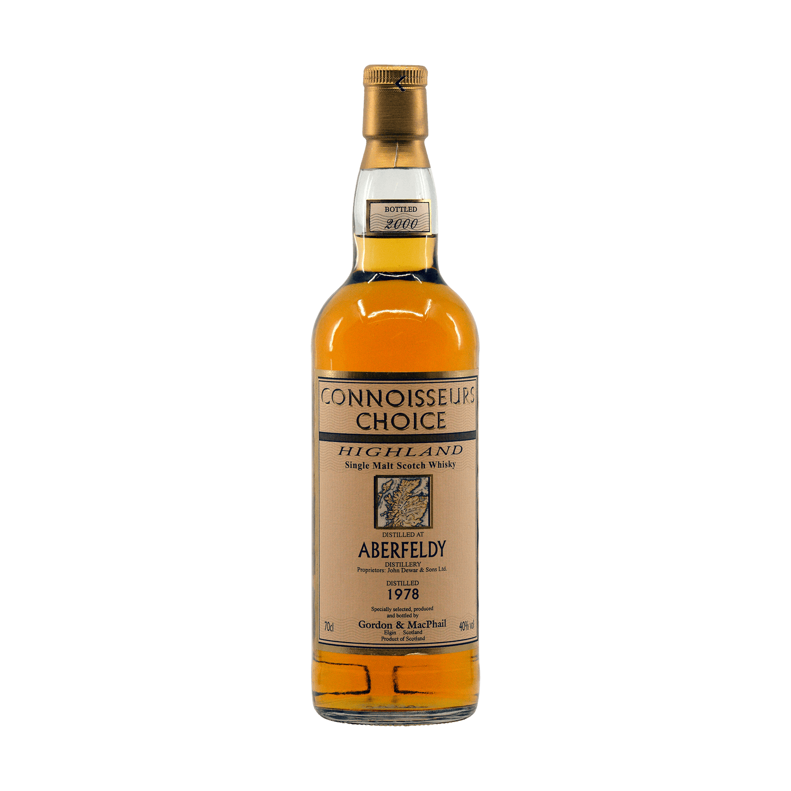 Aberfeldy 1978 22 Year Old Connoisseurs Choice Gordon & MacPhail 40.00%