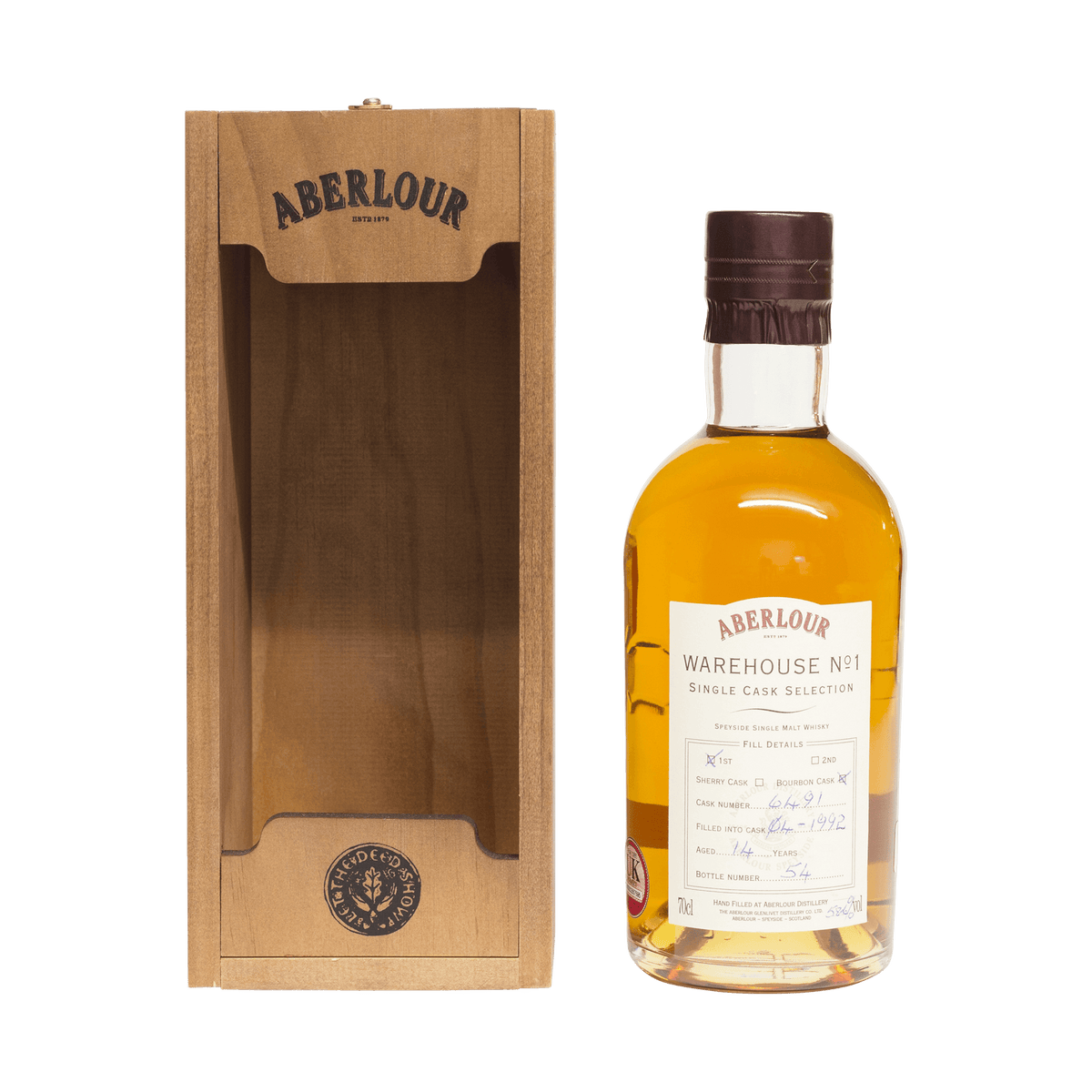 Aberlour 1992 14 Year Old 'Warehouse No.1' 58.6%