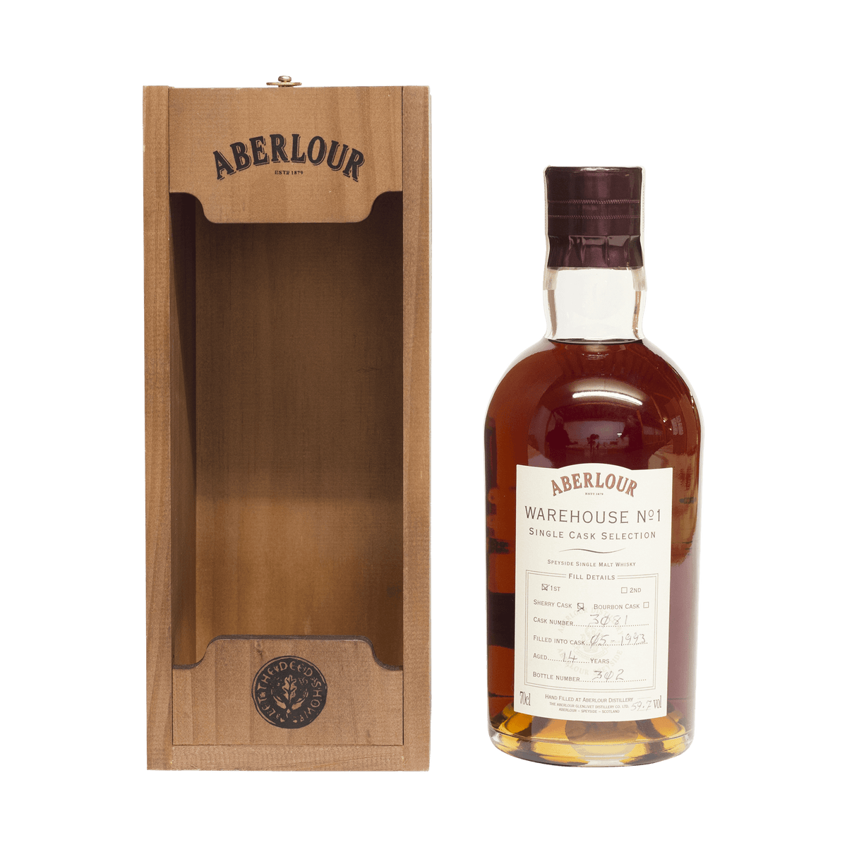 Aberlour 1993 14 Year Old 'Warehouse No.1' 59.7%