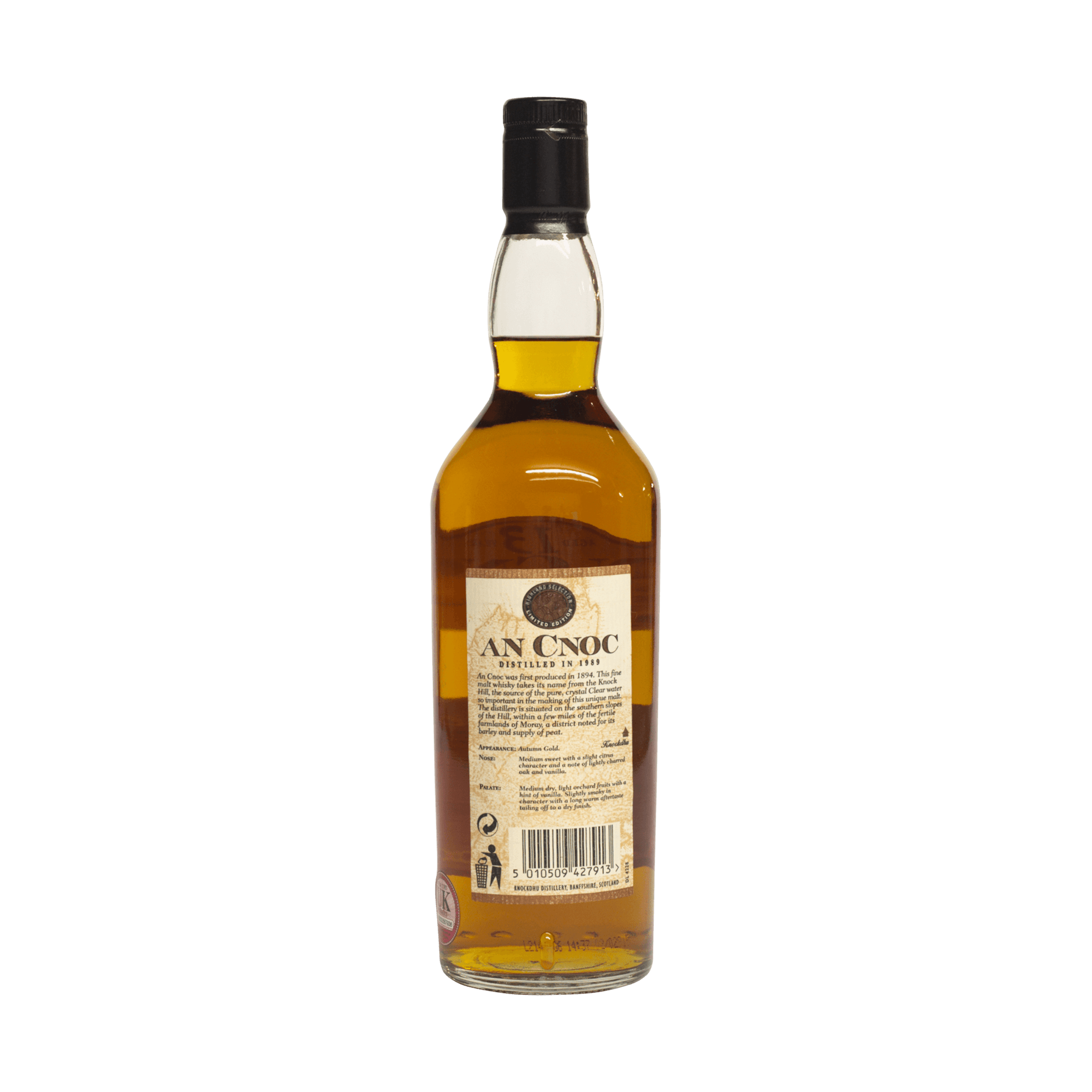 anCnoc 1989 13 Year Old Highland Selection 46.00%