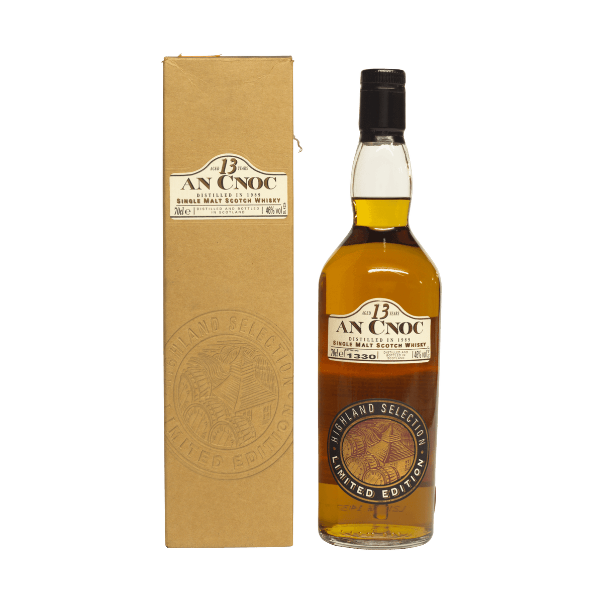 anCnoc 1989 13 Year Old Highland Selection 46.00%