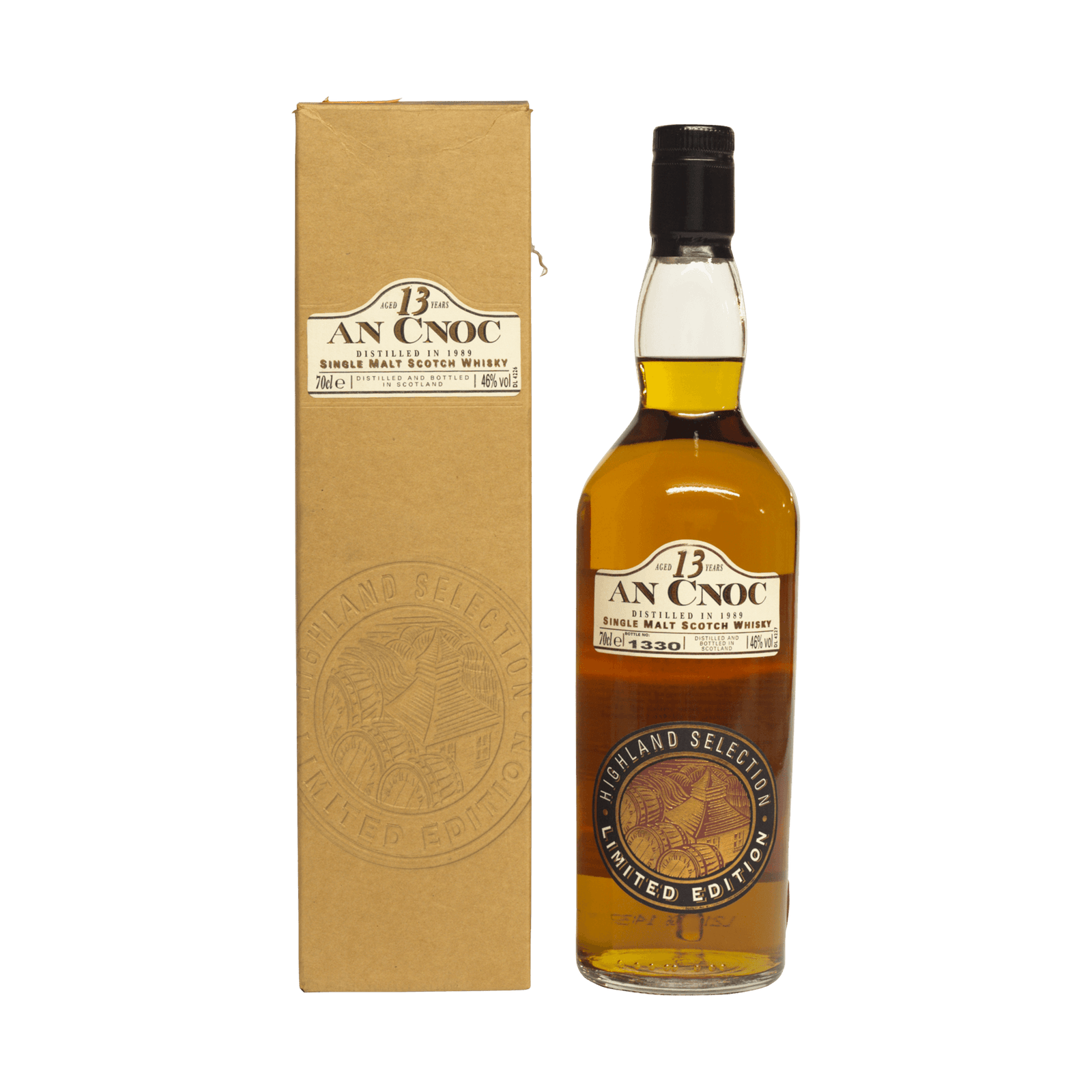 anCnoc 1989 13 Year Old Highland Selection 46.00%