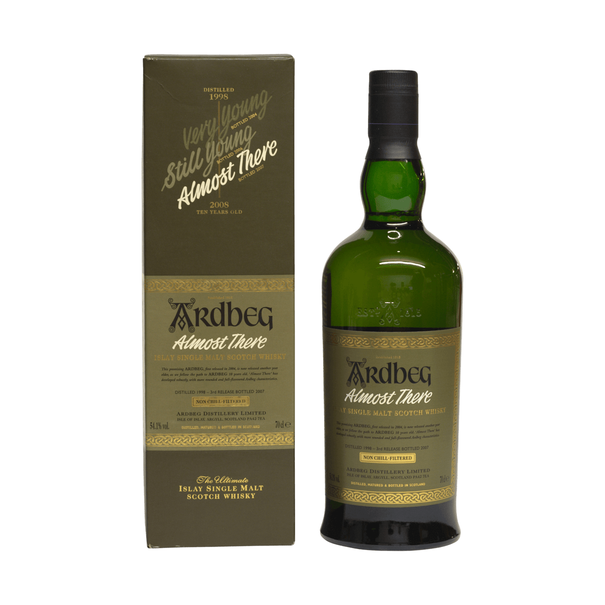 Ardbeg 1998 9 Year Old 'Almost There' 54.10%