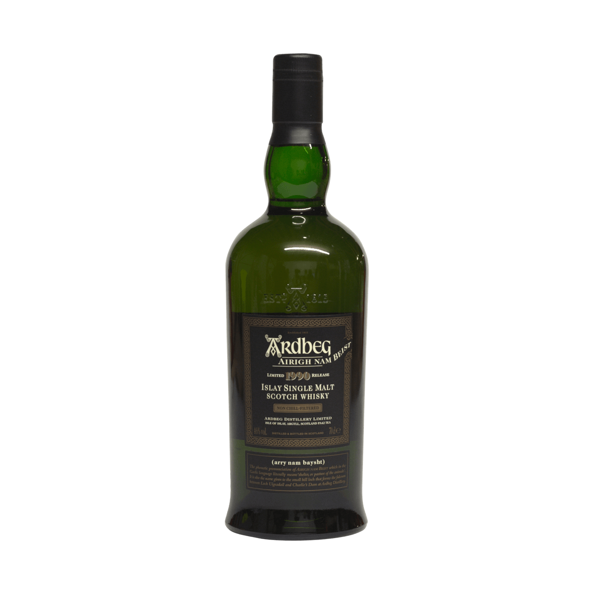 Ardbeg 1990 26 Year Old &#39;Airigh Nam Beist&#39; 46.00%