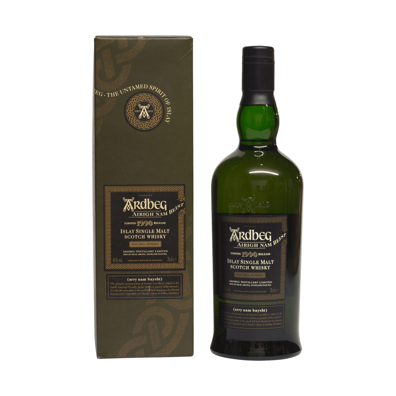 Ardbeg 1990 26 Year Old 'Airigh Nam Beist' 46.00%