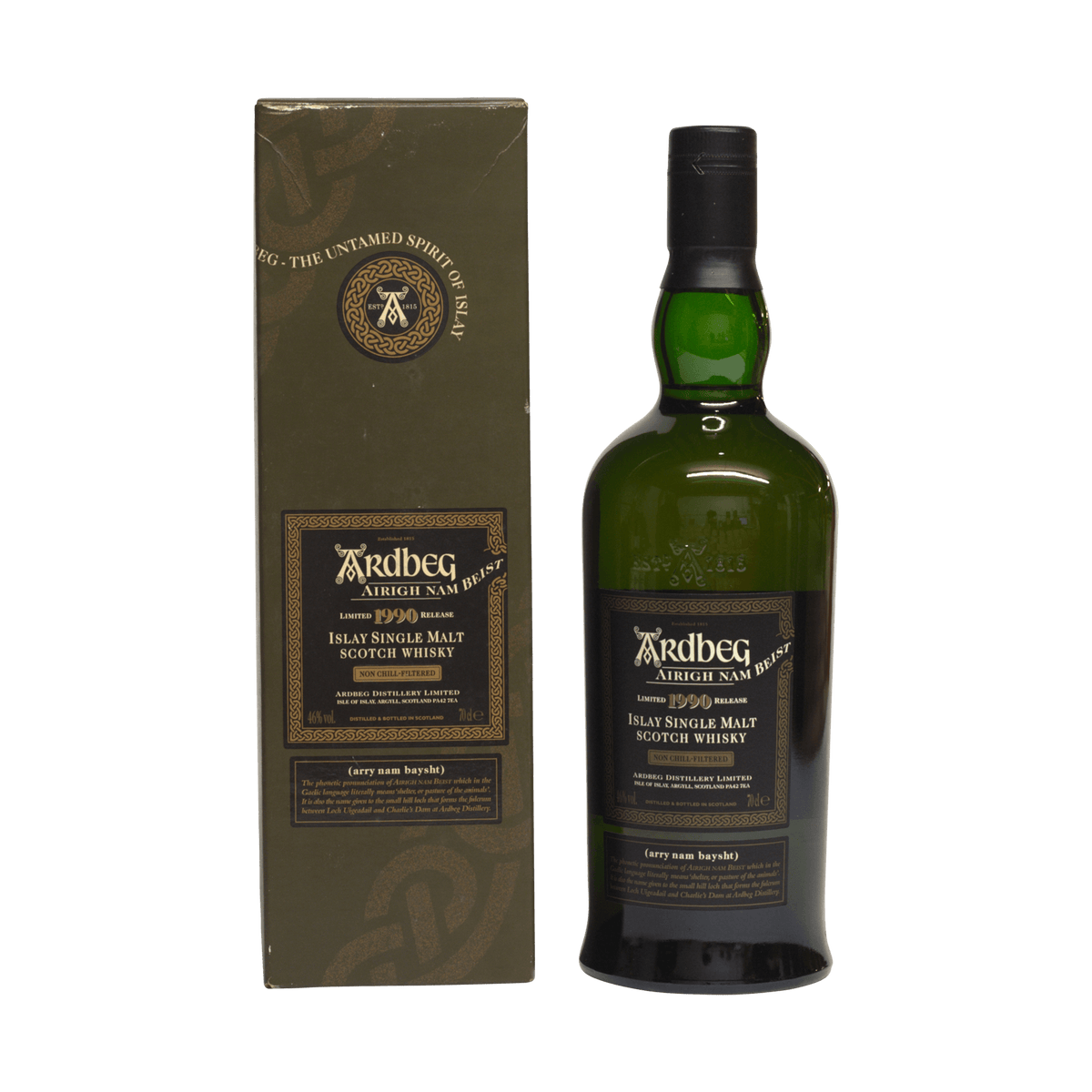 Ardbeg 1990 26 Year Old 'Airigh Nam Beist' 46.00%