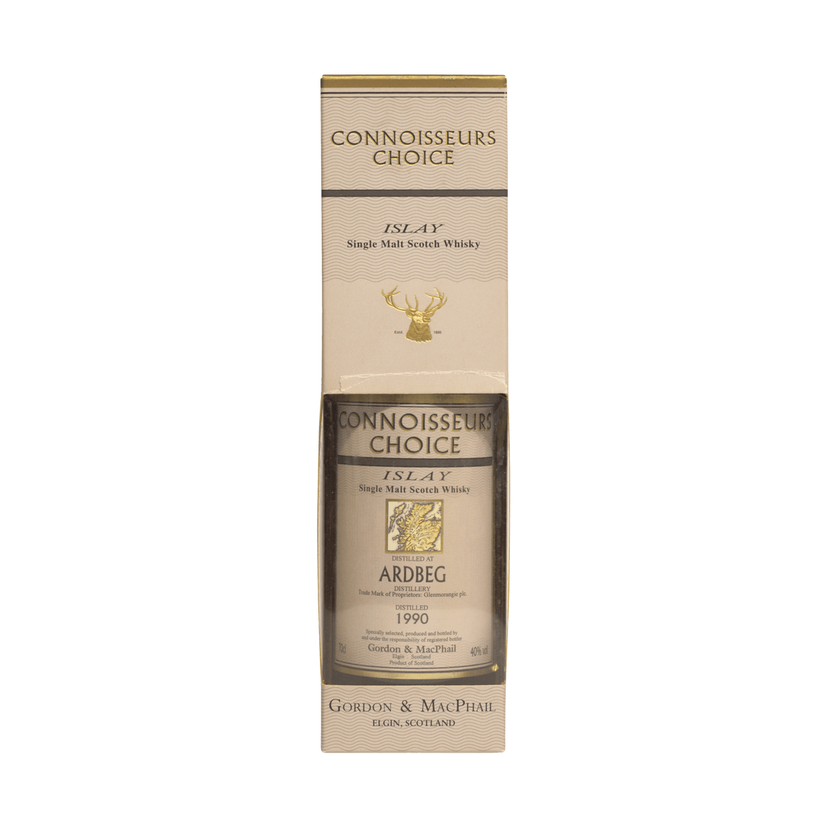 Ardbeg 1990 11 Year Old 'Connoisseurs Choice' Gordon & MacPhail 40.00%