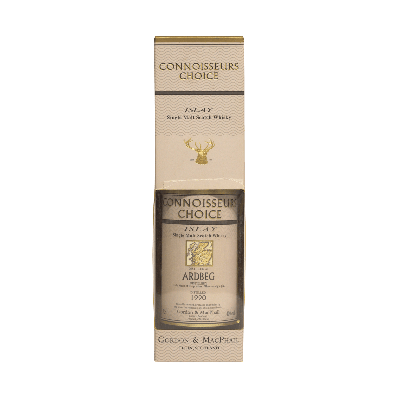 Ardbeg 1990 11 Year Old 'Connoisseurs Choice' Gordon & MacPhail 40.00%