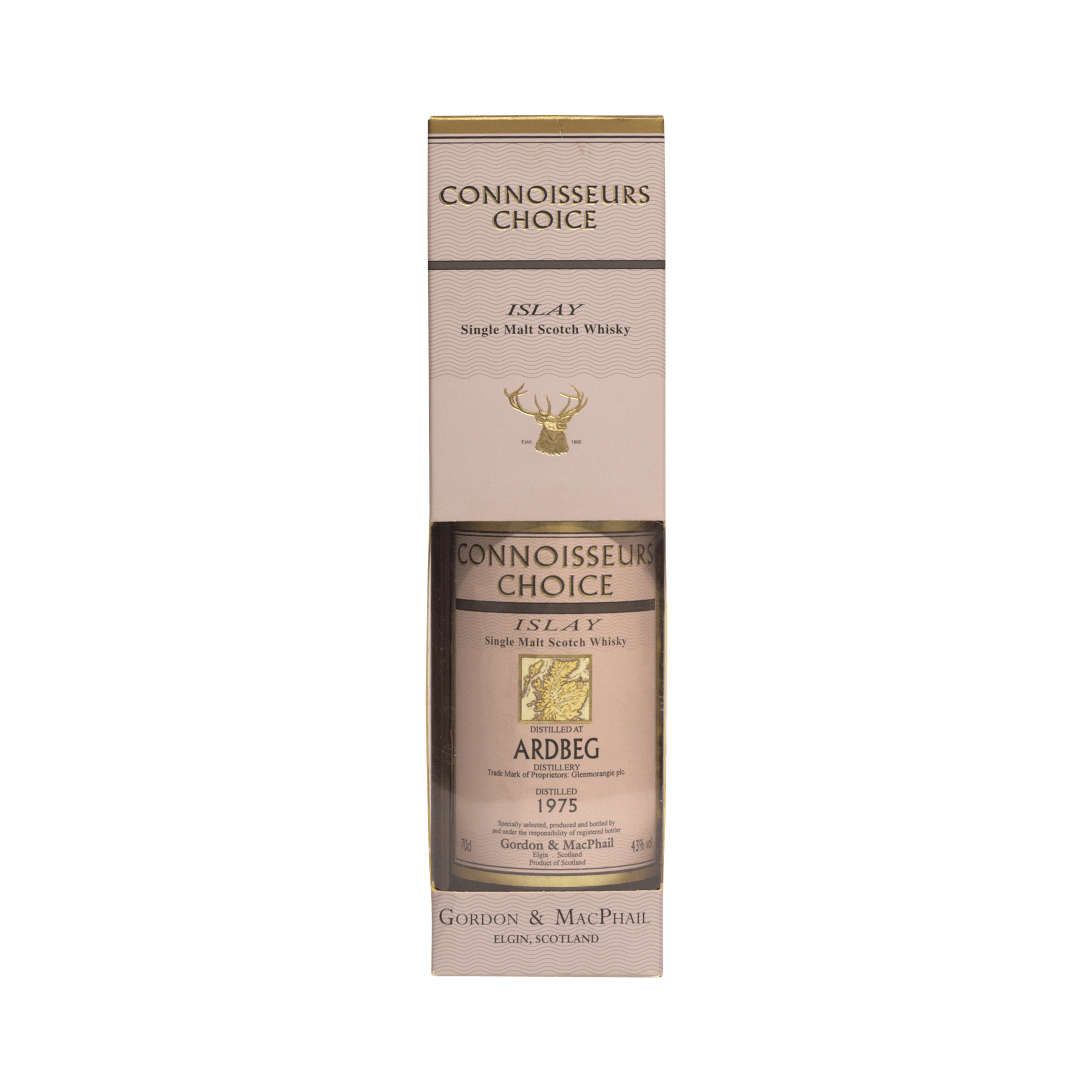 Ardbeg 1975 28 Year Old 'Connoisseurs Choice' Gordon & MacPhail 43.00%