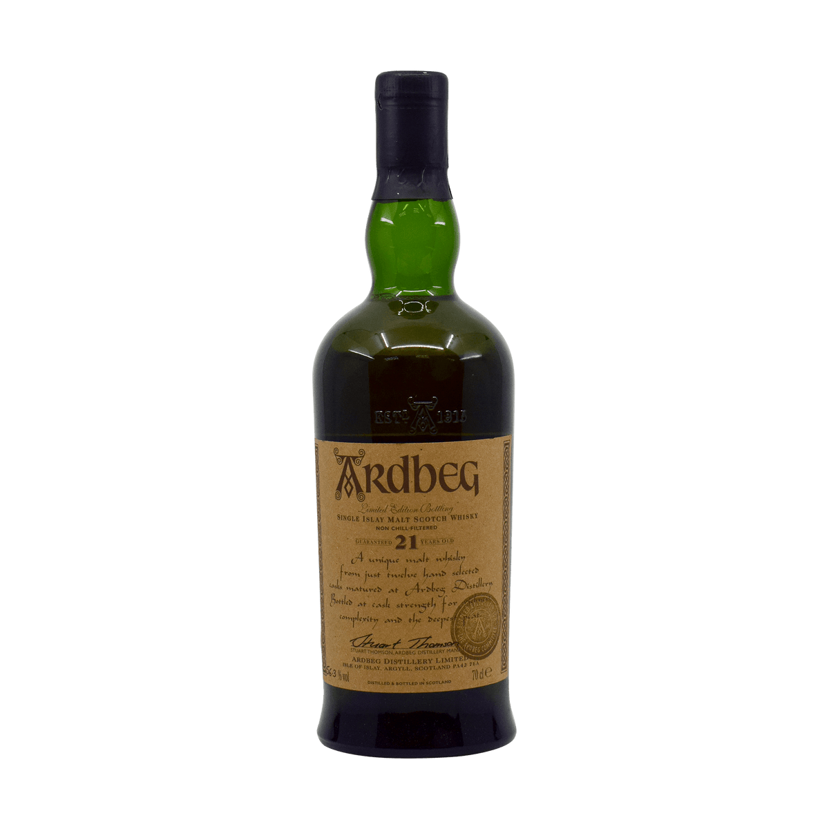 Ardbeg 21 Year Old &#39;Committee Release&#39; 56.30% 70cl