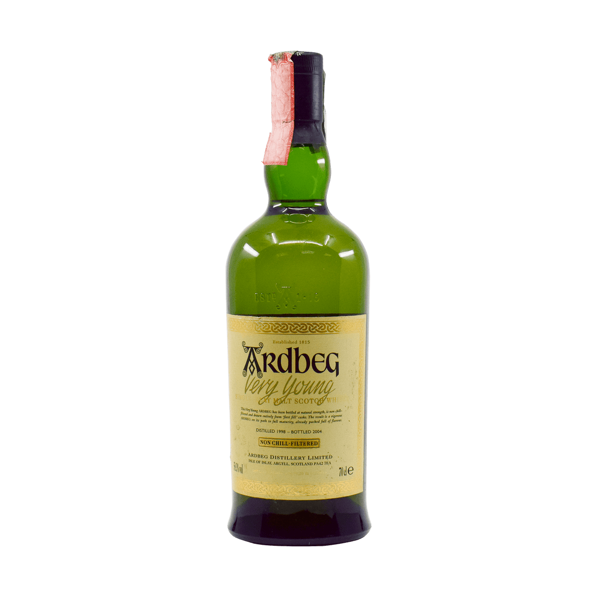 Ardbeg 1998 6 Year Old &#39;Very Young&#39; 58.30% 70cl