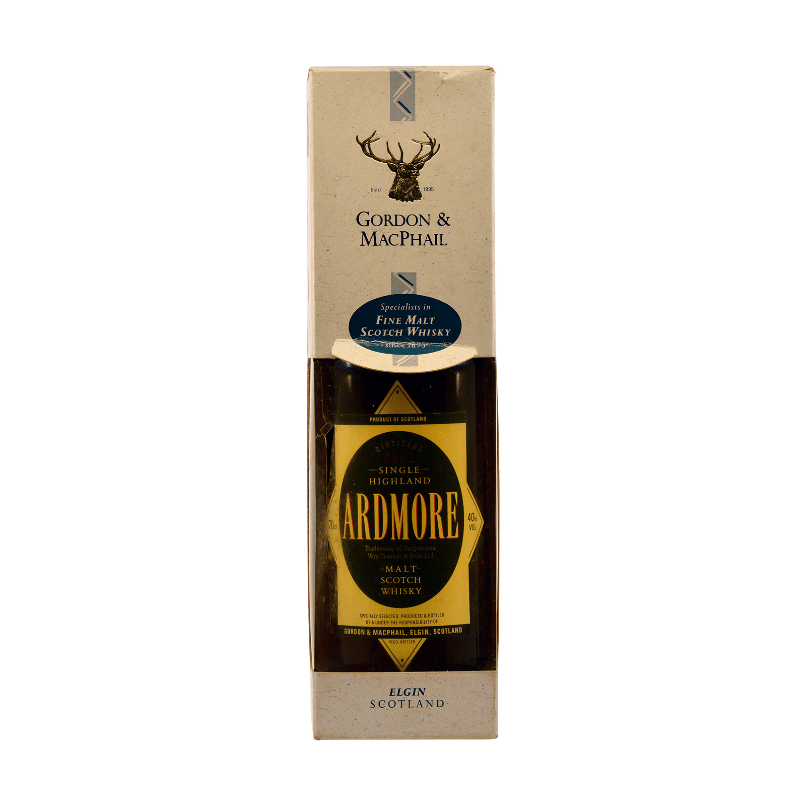 Ardmore 1981 15 Year Old Gordon & MacPhail 40.00%