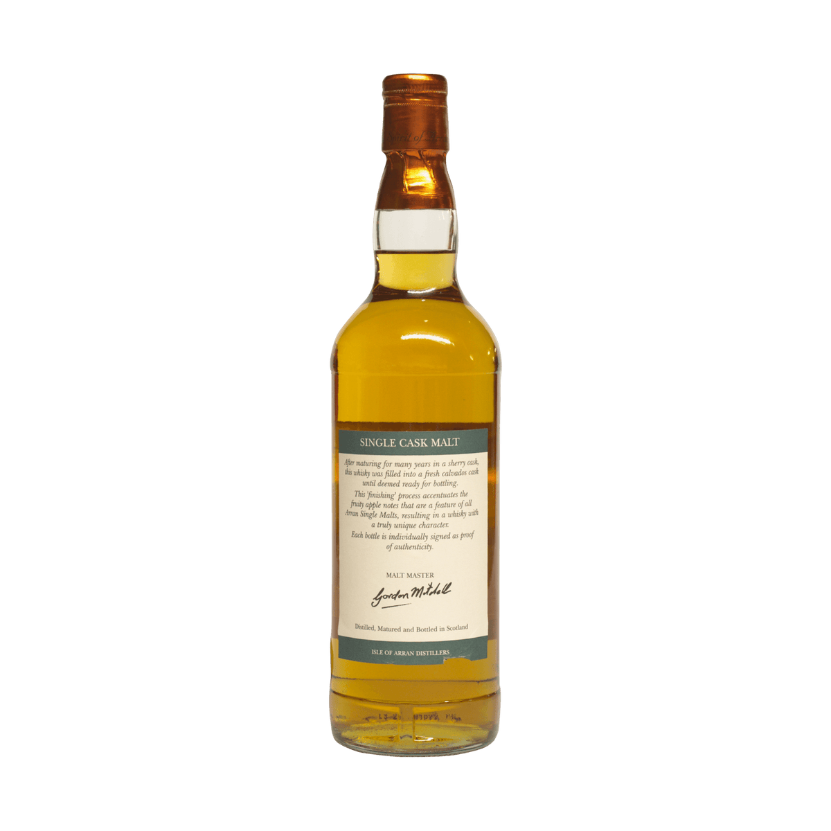 Arran Limited Edition Calvados Cask 62.10%
