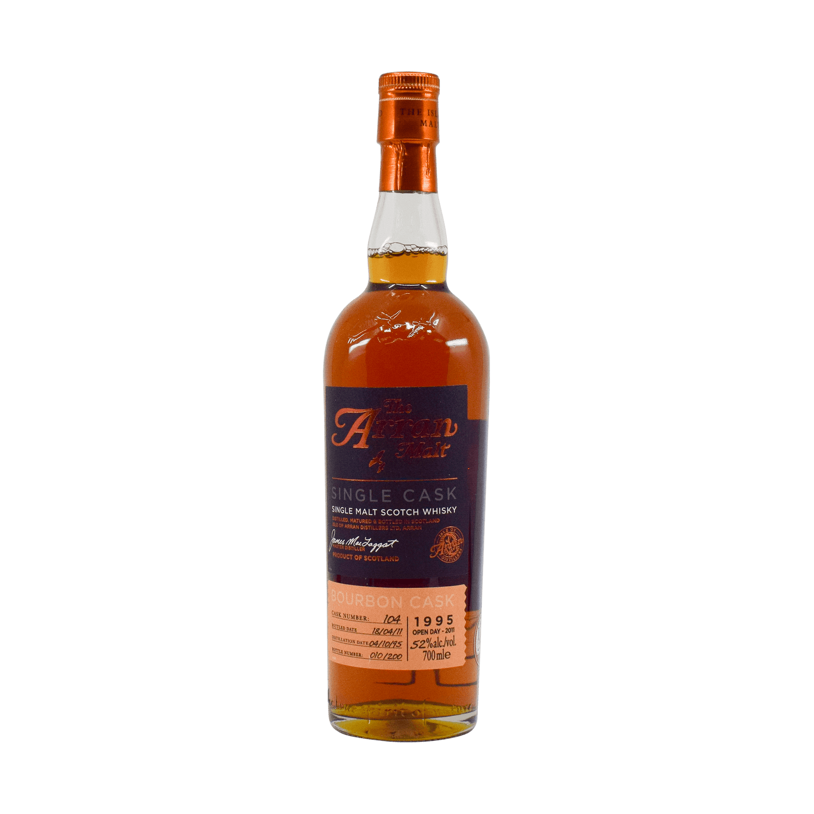 Arran 1995 15 Year Old '2011 Open Day Release' 52.00% 70cl