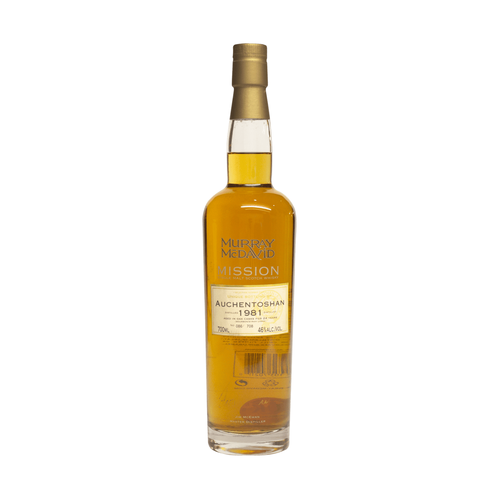 Auchentoshan 1981 24 Year Old Murray McDavid 46.00%