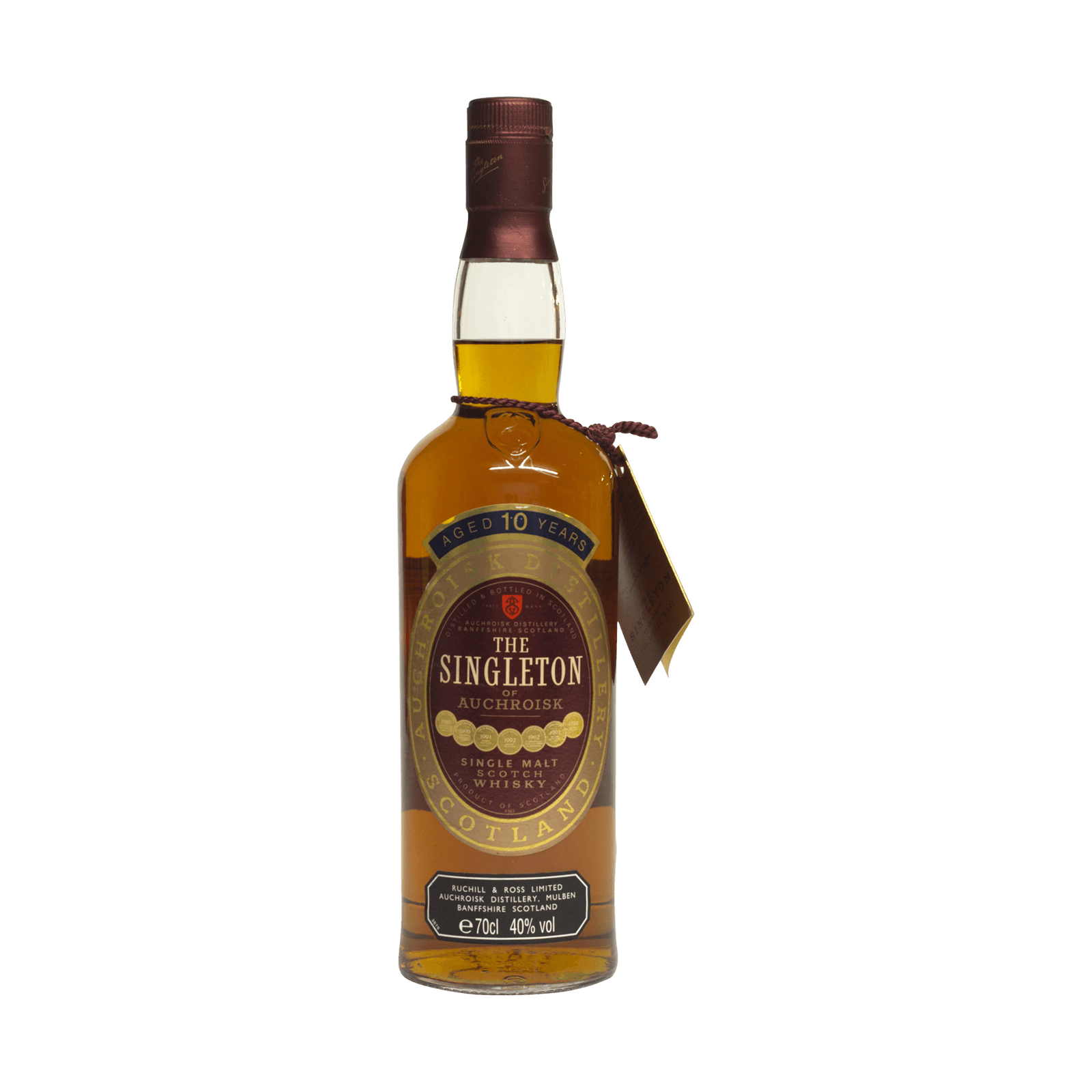 Auchroisk 10 Year Old 'The Singleton' 40.00%