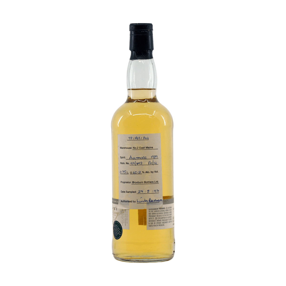 Aultmore 1989 8 Year Old Adelphi 60.20%