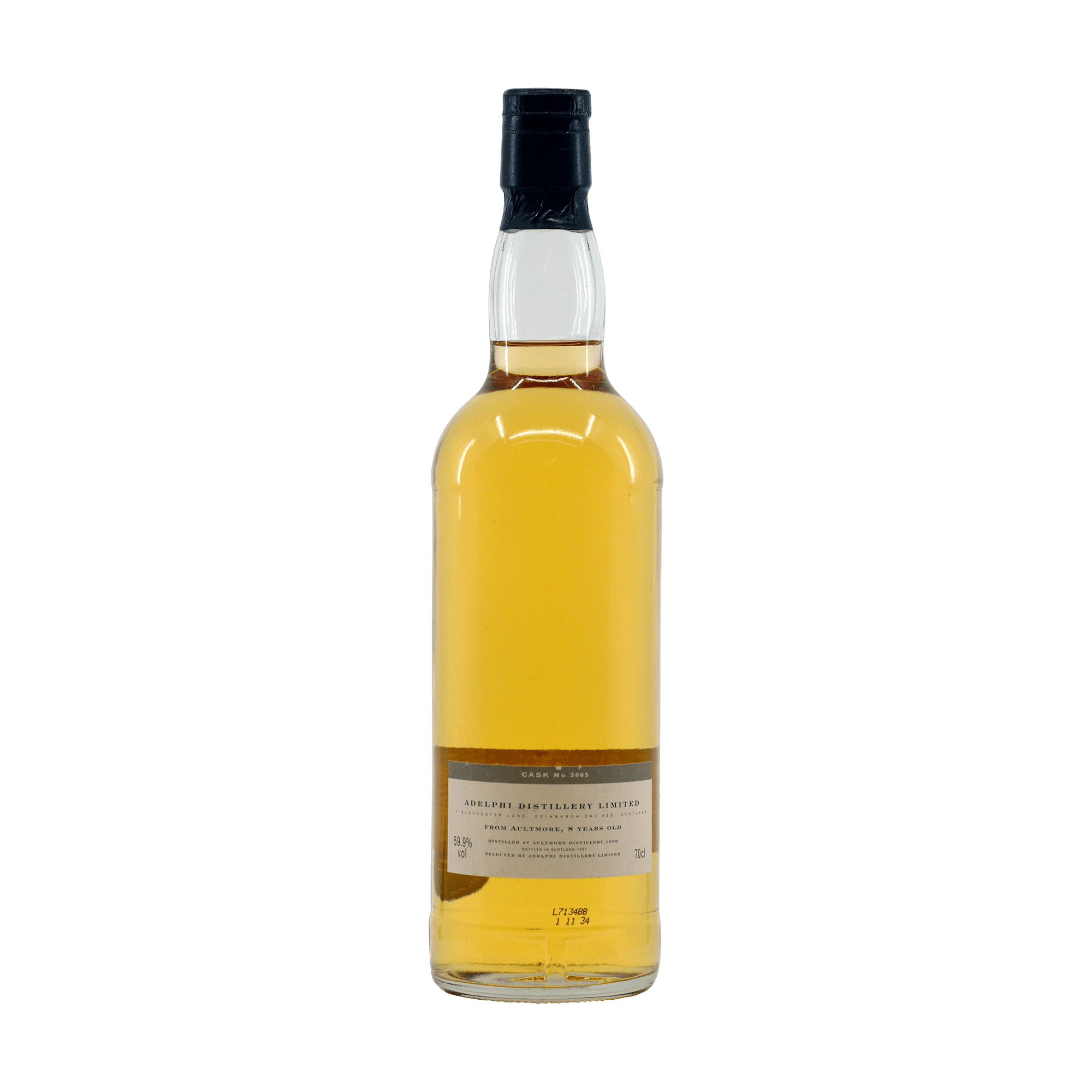 Aultmore 1989 8 Year Old Adelphi 59.90%