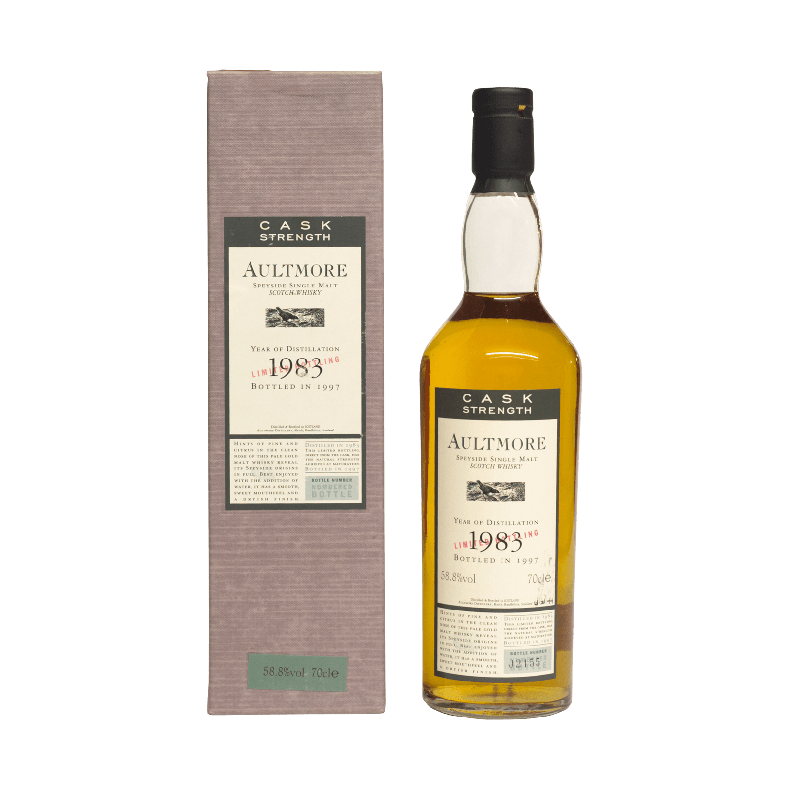 Aultmore 1983 14 Year Old Limited Bottling 58.80%