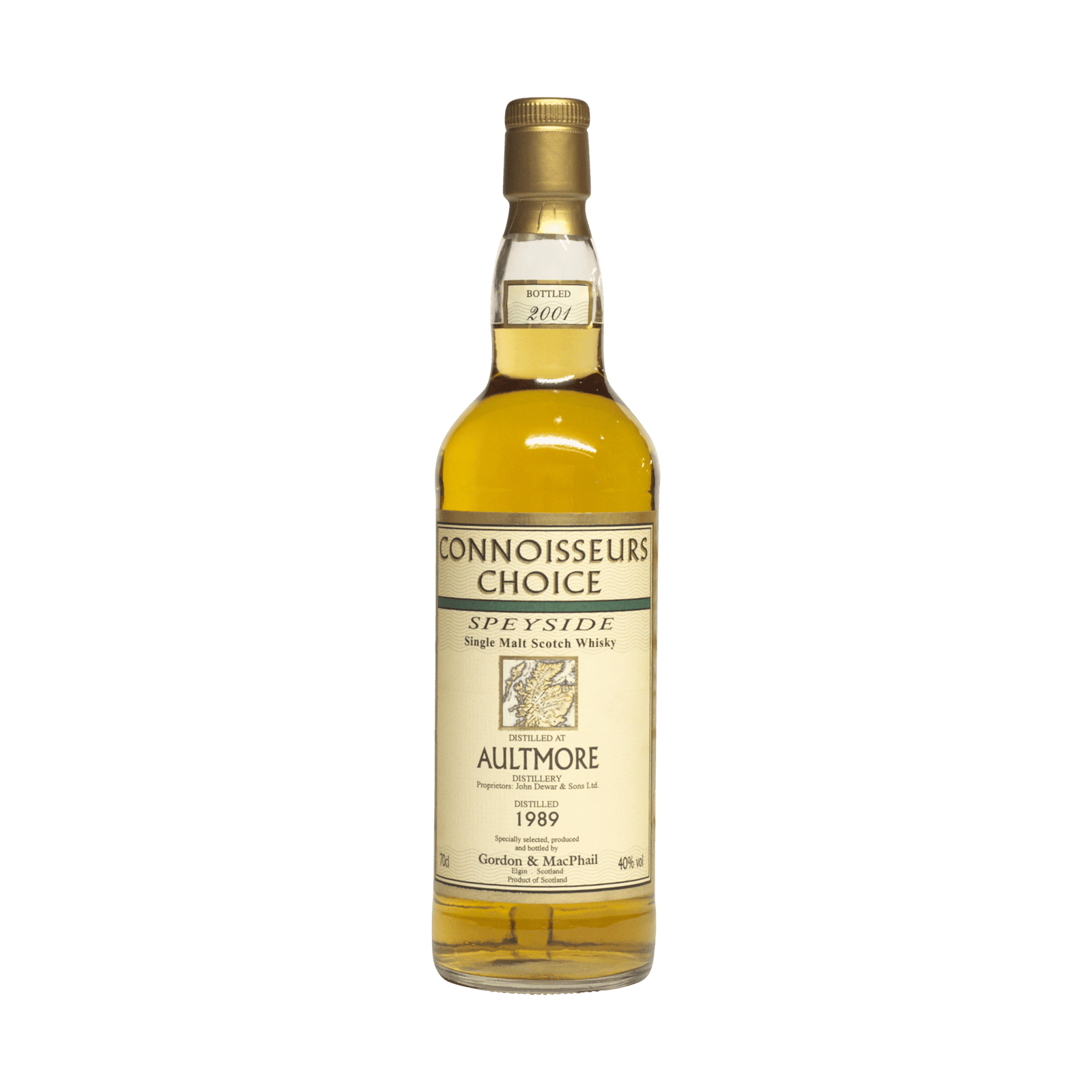 Aultmore 1989 'Connoisseurs Choice' Gordon & MacPhail 40.00%