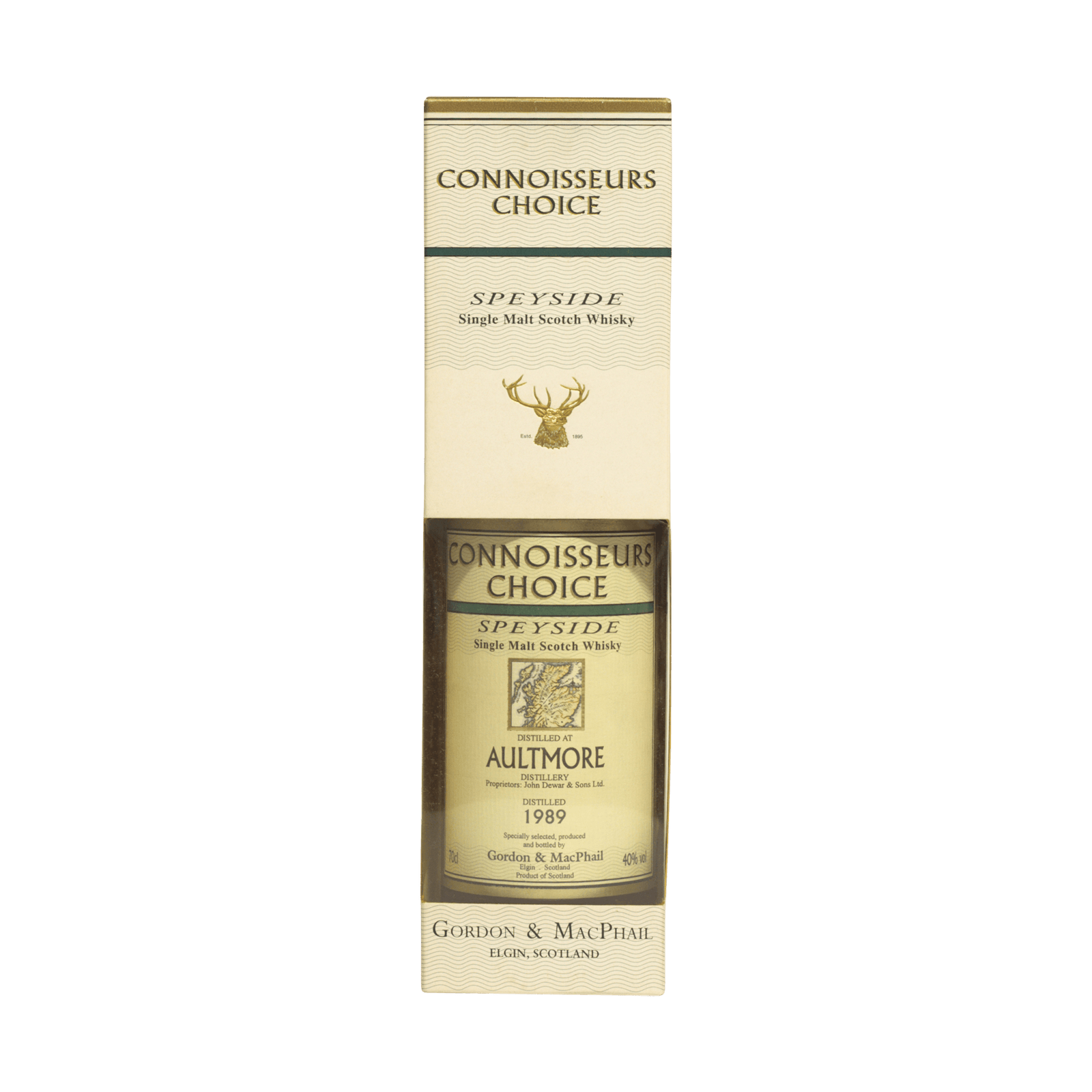 Aultmore 1989 'Connoisseurs Choice' Gordon & MacPhail 40.00%