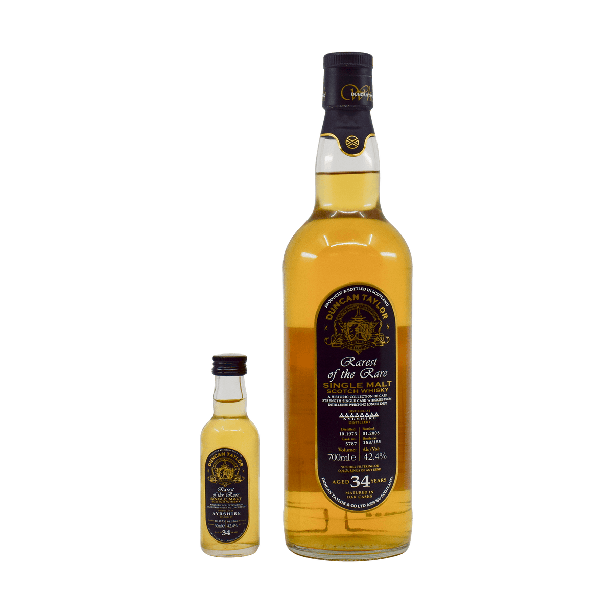 Ayrshire 1973 34 Year Old &#39;Rarest of the Rare&#39; 42.40% 70cl