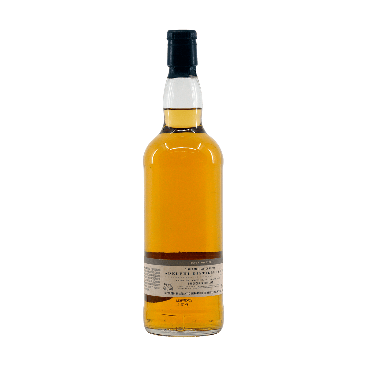 Balmenach 1973 23 Year Old Adelphi 59.40%