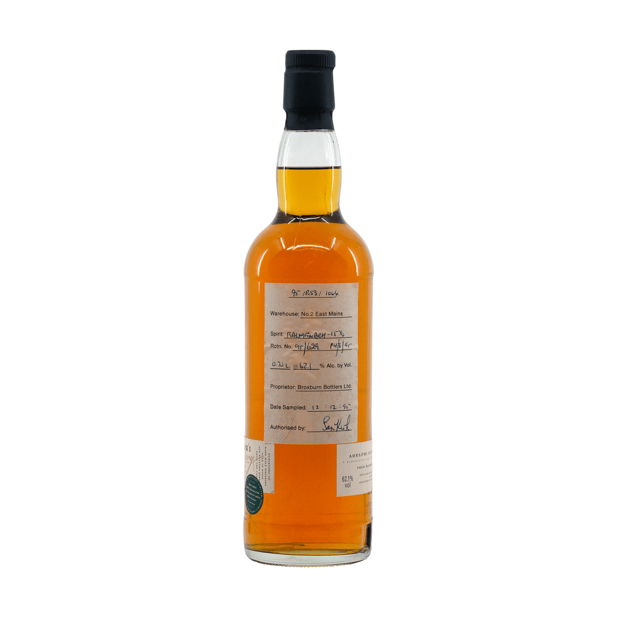 Balmenach 1980 15 Year Old Adelphi 62.10%