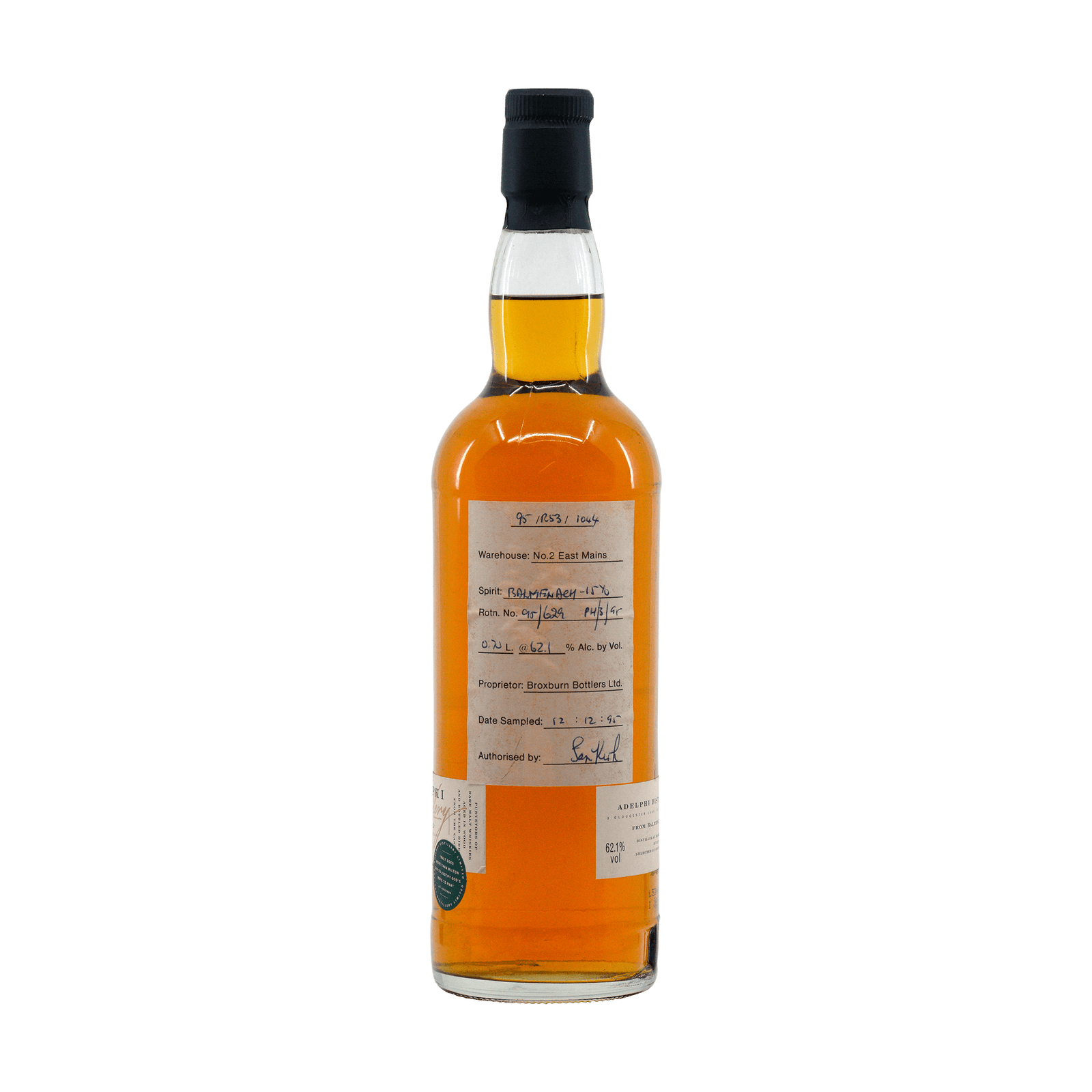 Balmenach 1980 15 Year Old Adelphi 62.10%