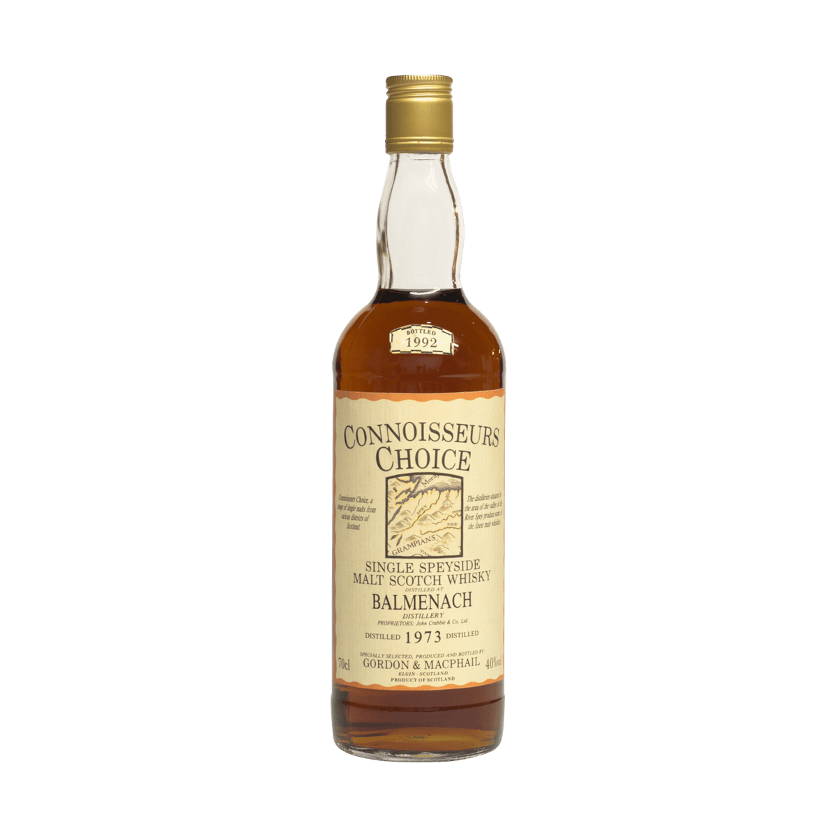 Balmenach 1973 22 Years Old &#39;Connoisseurs Choice &#39;Gordon &amp; MacPhail 40.00%