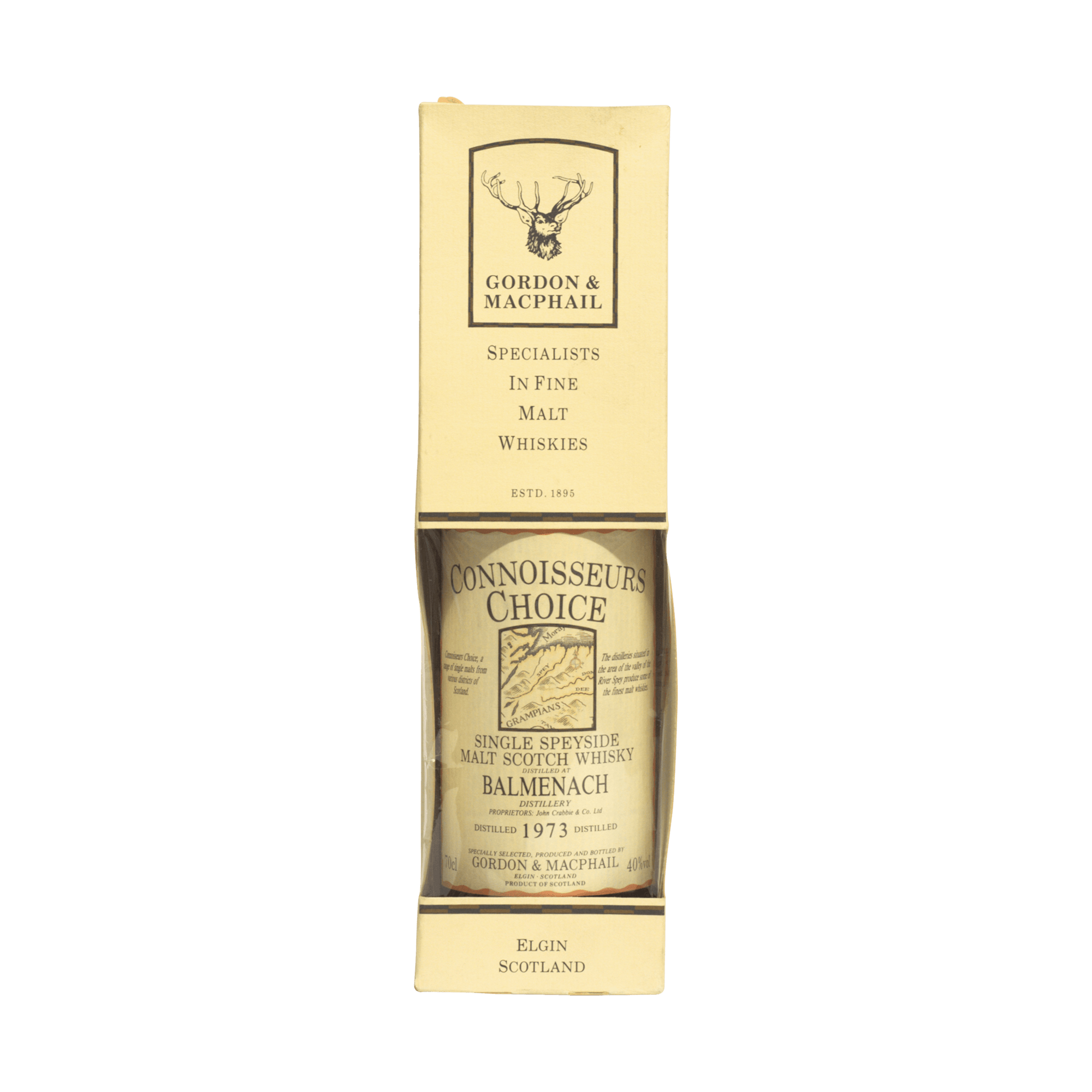 Balmenach 1973 22 Years Old 'Connoisseurs Choice 'Gordon & MacPhail 40.00%