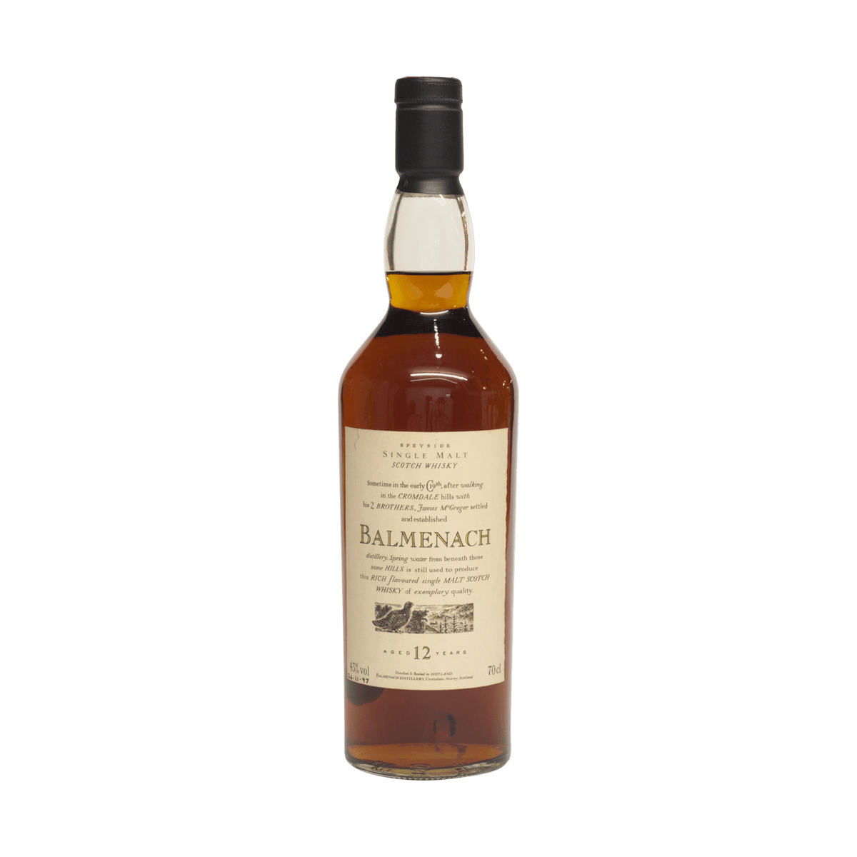 Balmenach 12 Year Old &#39;Flora and Fauna&#39; 43.00%