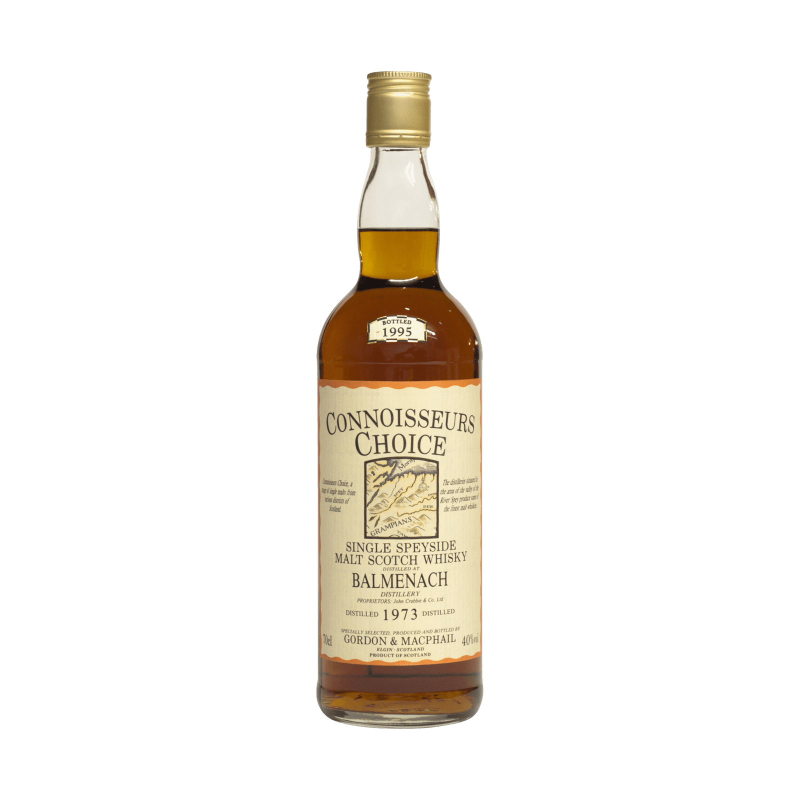 Balmenach 1973 22 Year Old 'Connoisseurs Choice' Gordon & MacPhail 40.00%