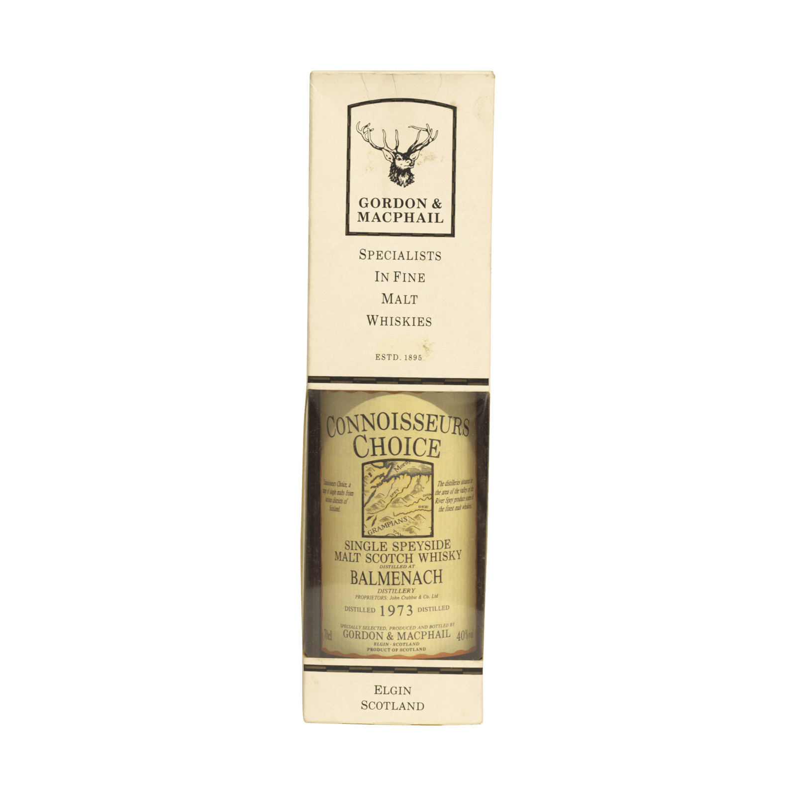 Balmenach 1973 22 Year Old 'Connoisseurs Choice' Gordon & MacPhail 40.00%
