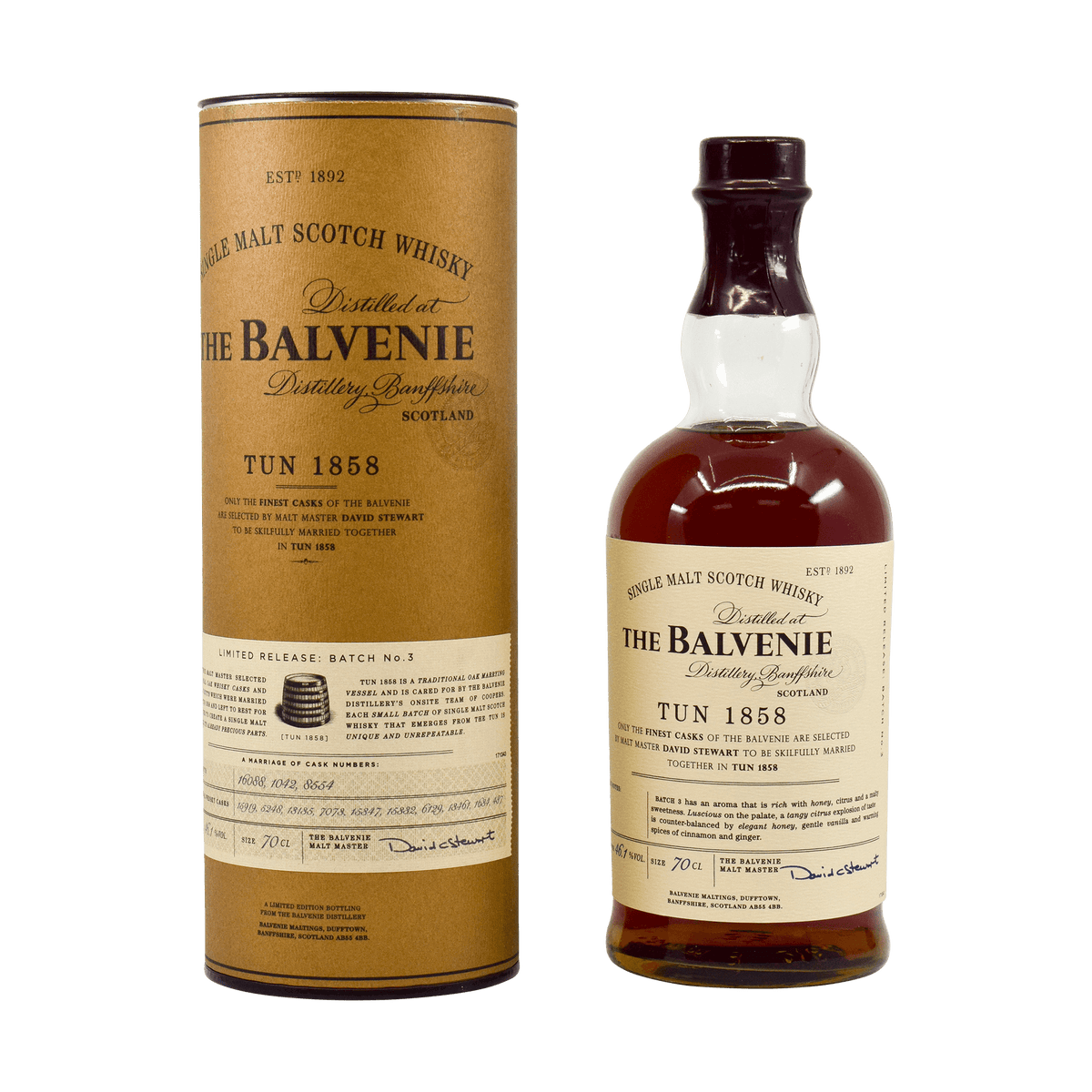 Balvenie Tun 1858 – Batch 3 46.10% 70cl