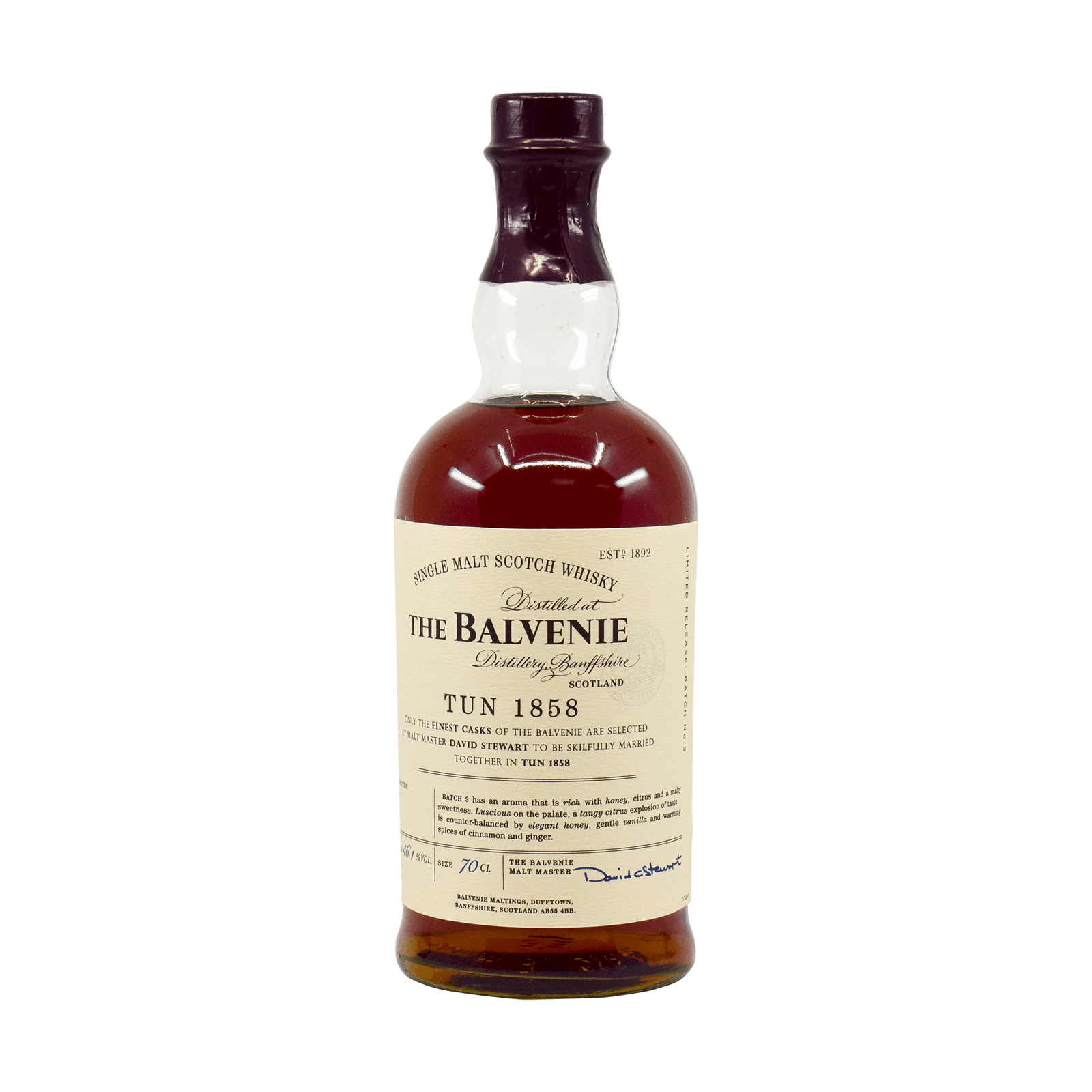 Balvenie Tun 1858 – Batch 3 46.10% 70cl