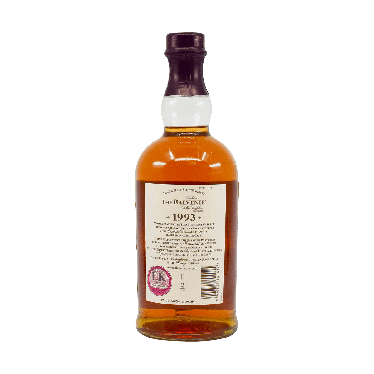 Balvenie 1993 'PortWood Finish' 40.00% 70cl