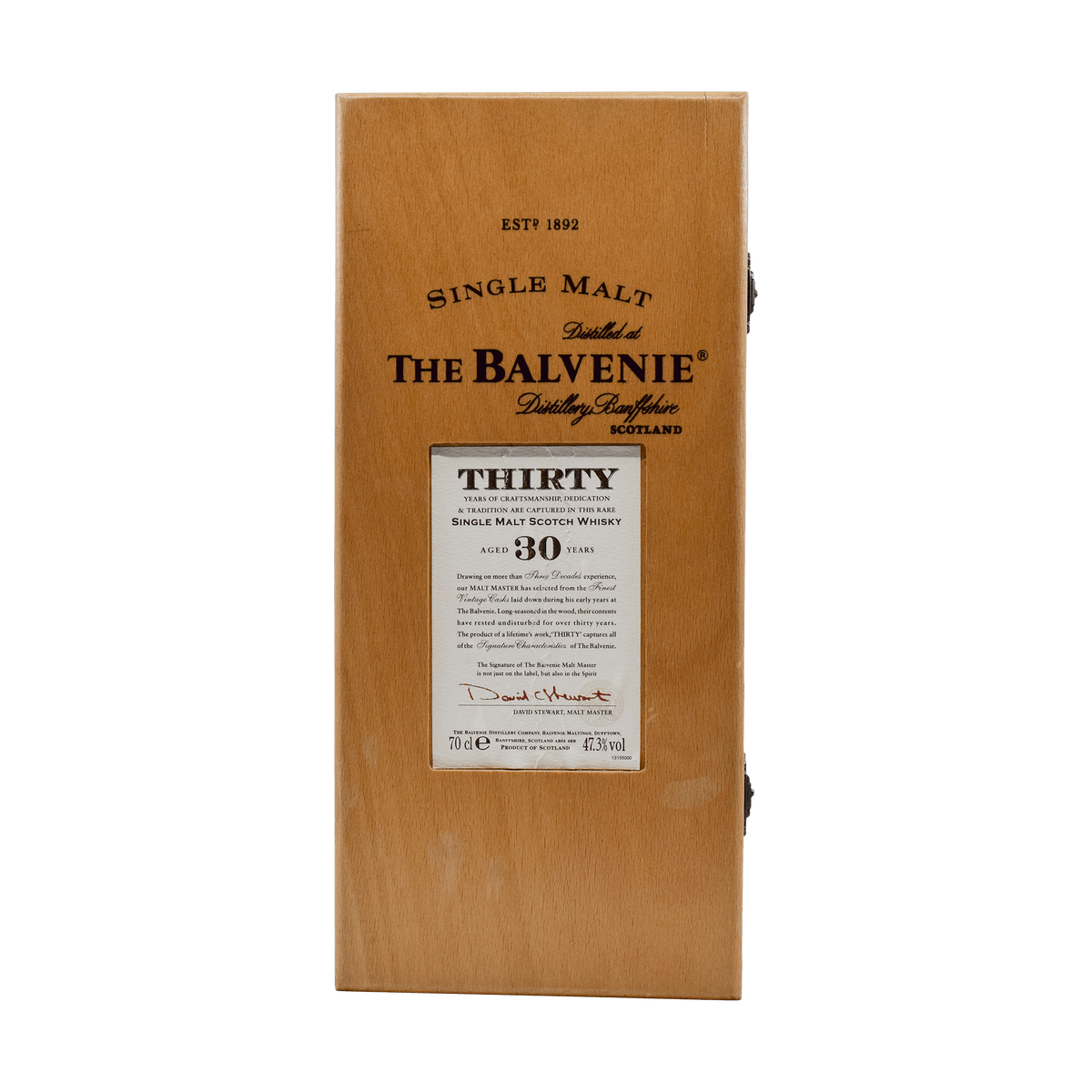 Balvenie 30 Year Old 47.30% 70cl