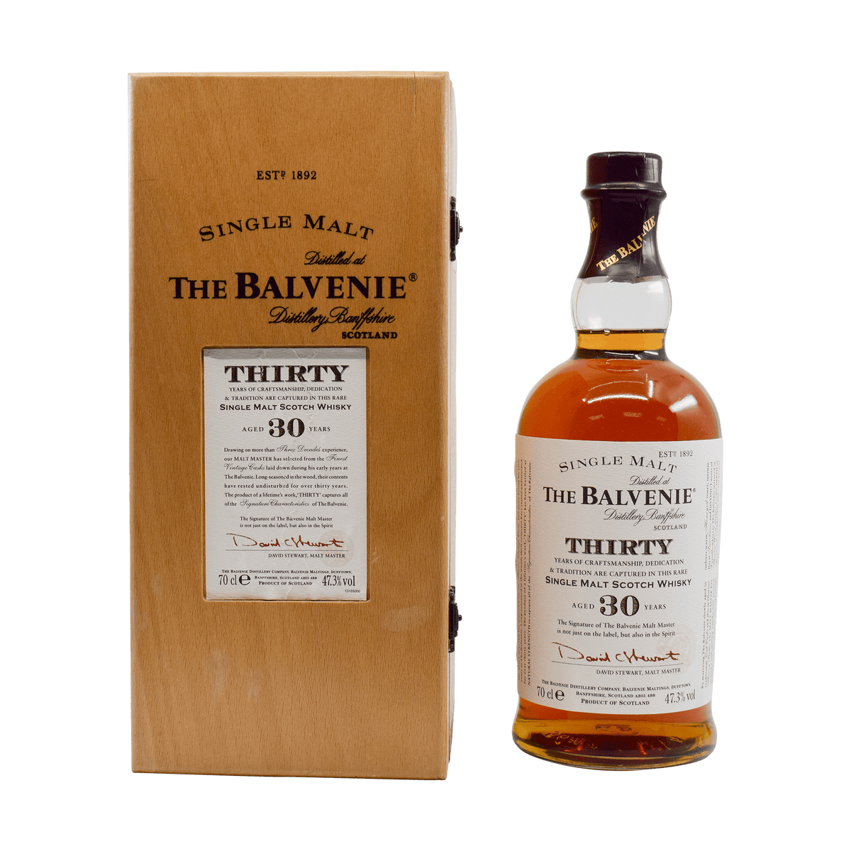 Balvenie 30 Year Old 47.30% 70cl