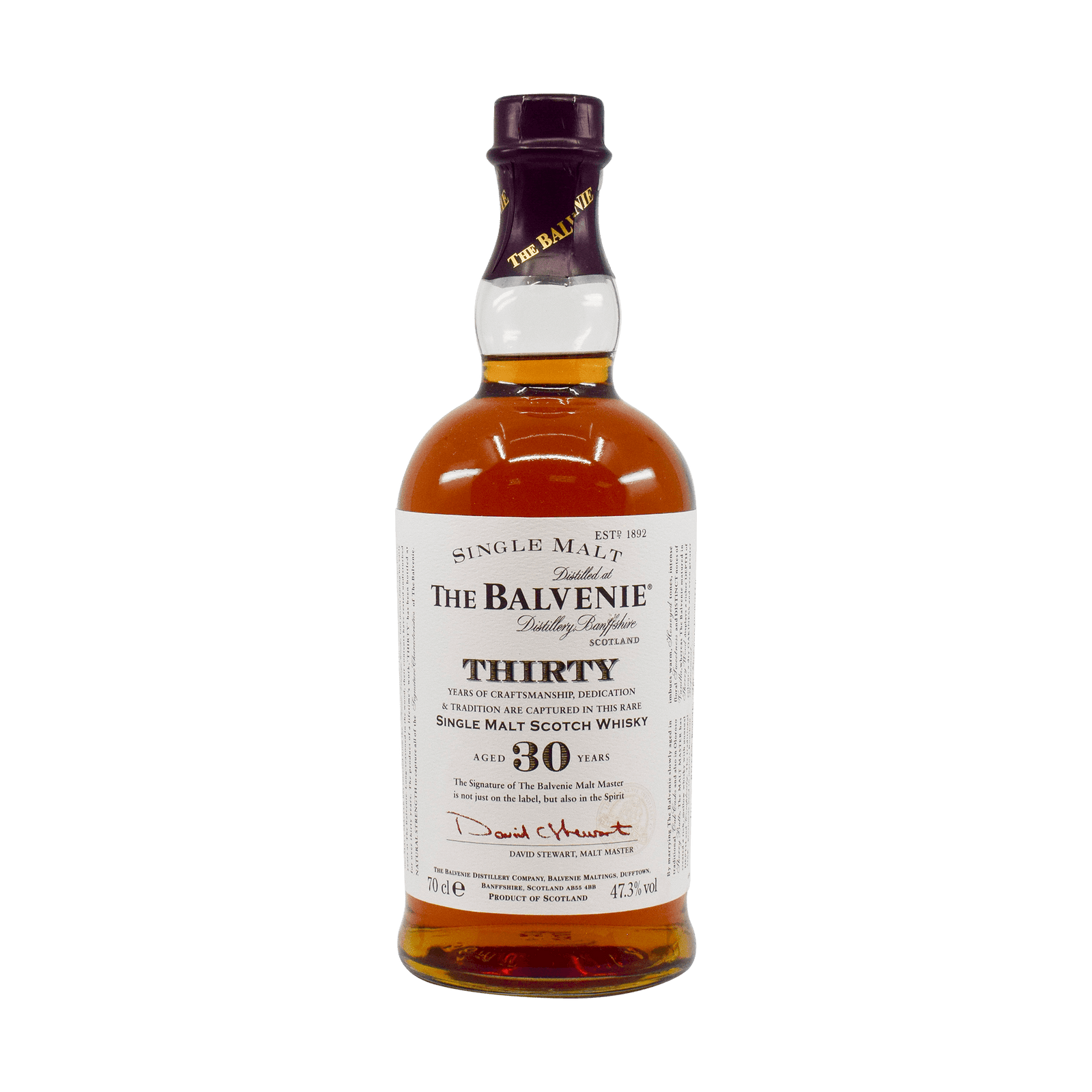 Balvenie 30 Year Old 47.30% 70cl